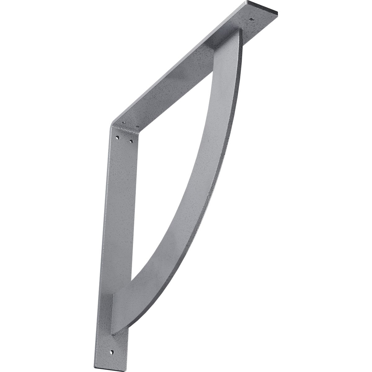 Ekena Millwork BKTM02X16X16BUHLB Bulwark 16-in x 2-in x 16-in Blue Steel Countertop support bracket