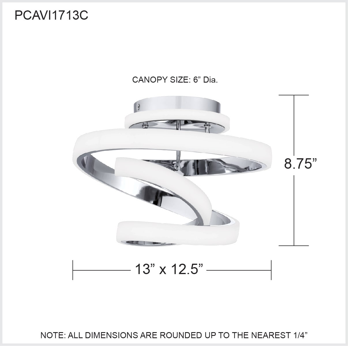 Quoizel PCAVI1713C flushmounts - View #9