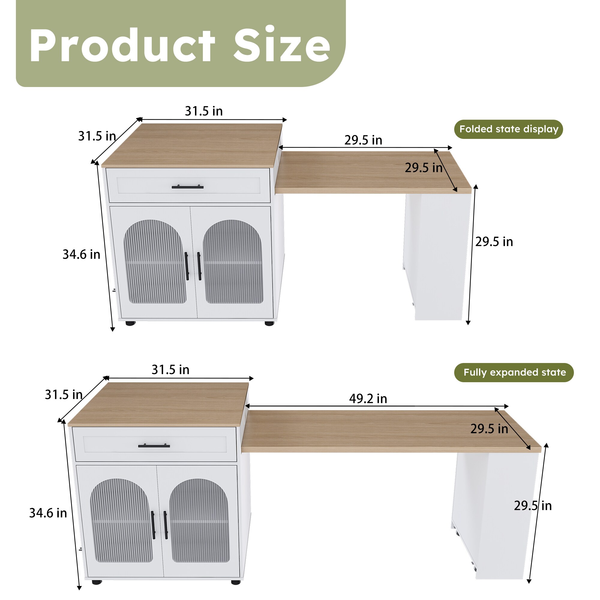 LOVMOR SF-X-W2700S00074 Dining-Tables - View #4