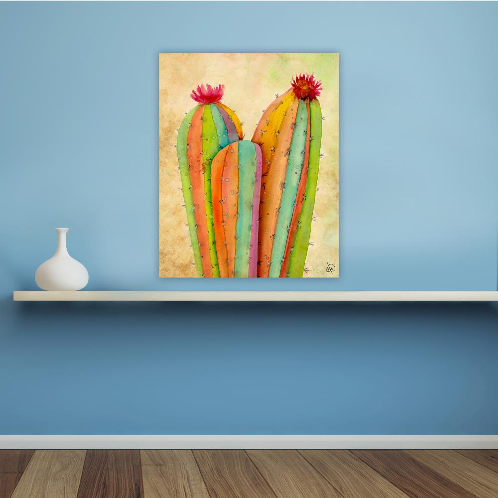 Creative Gallery 20-in H x 16-in W Figurative Metal Print at Lowes.com