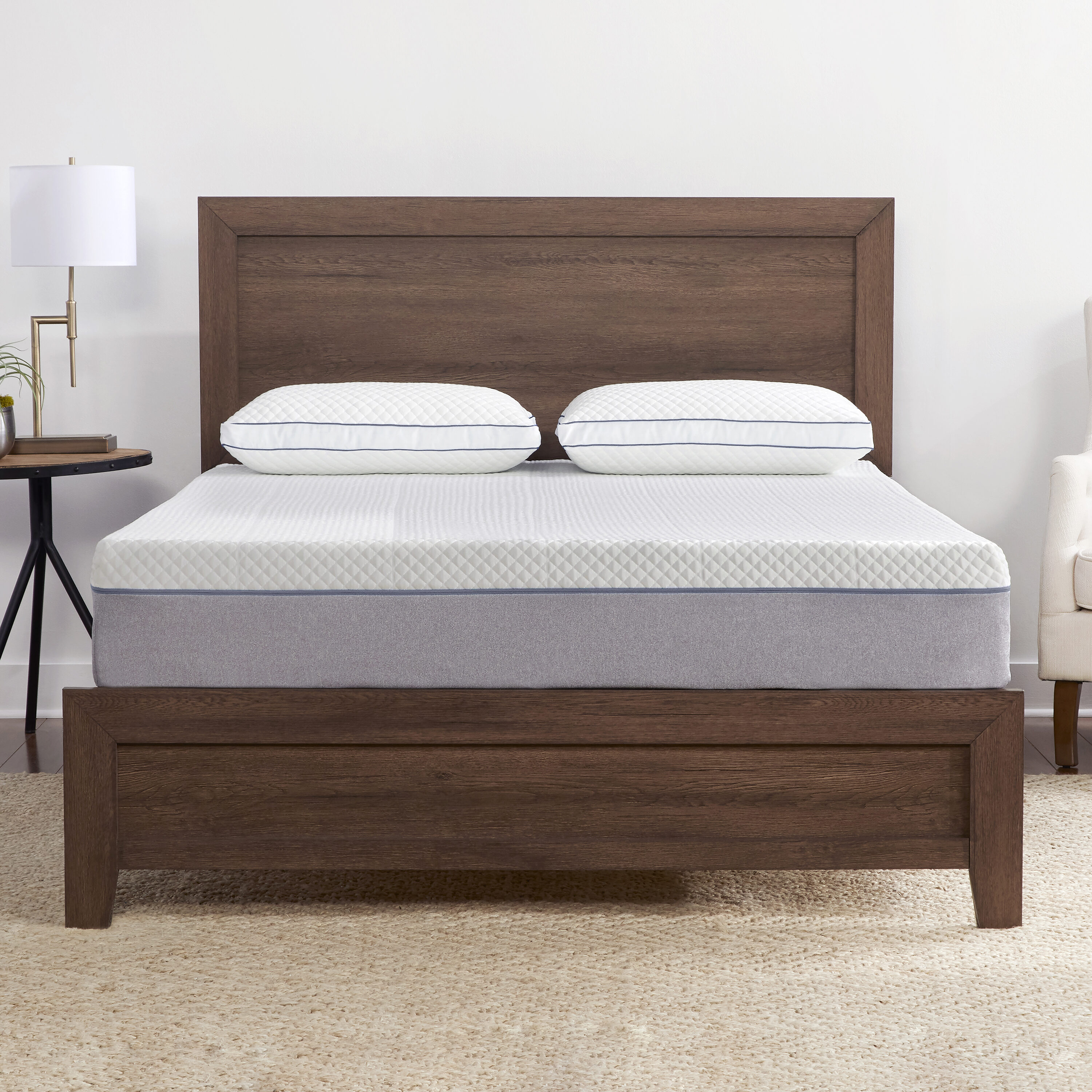 Style Selections 10-in King Memory Foam Mattress in a Box at Lowes.com