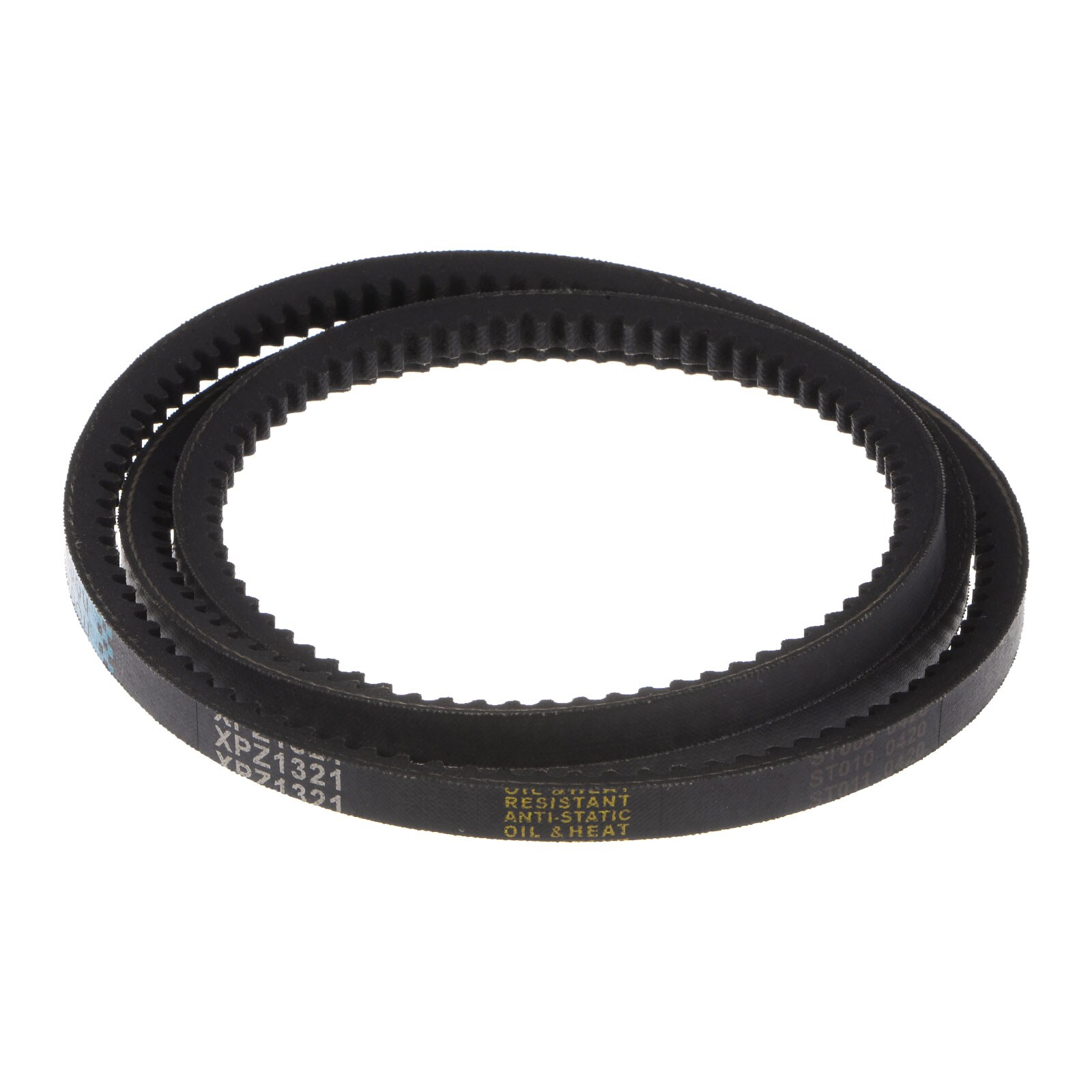 Unique Bargains 3VX520 Rubber V-Belt Raw Edge Cogged Industrial V Belts 52inch x 0.38inch x 0.32inch