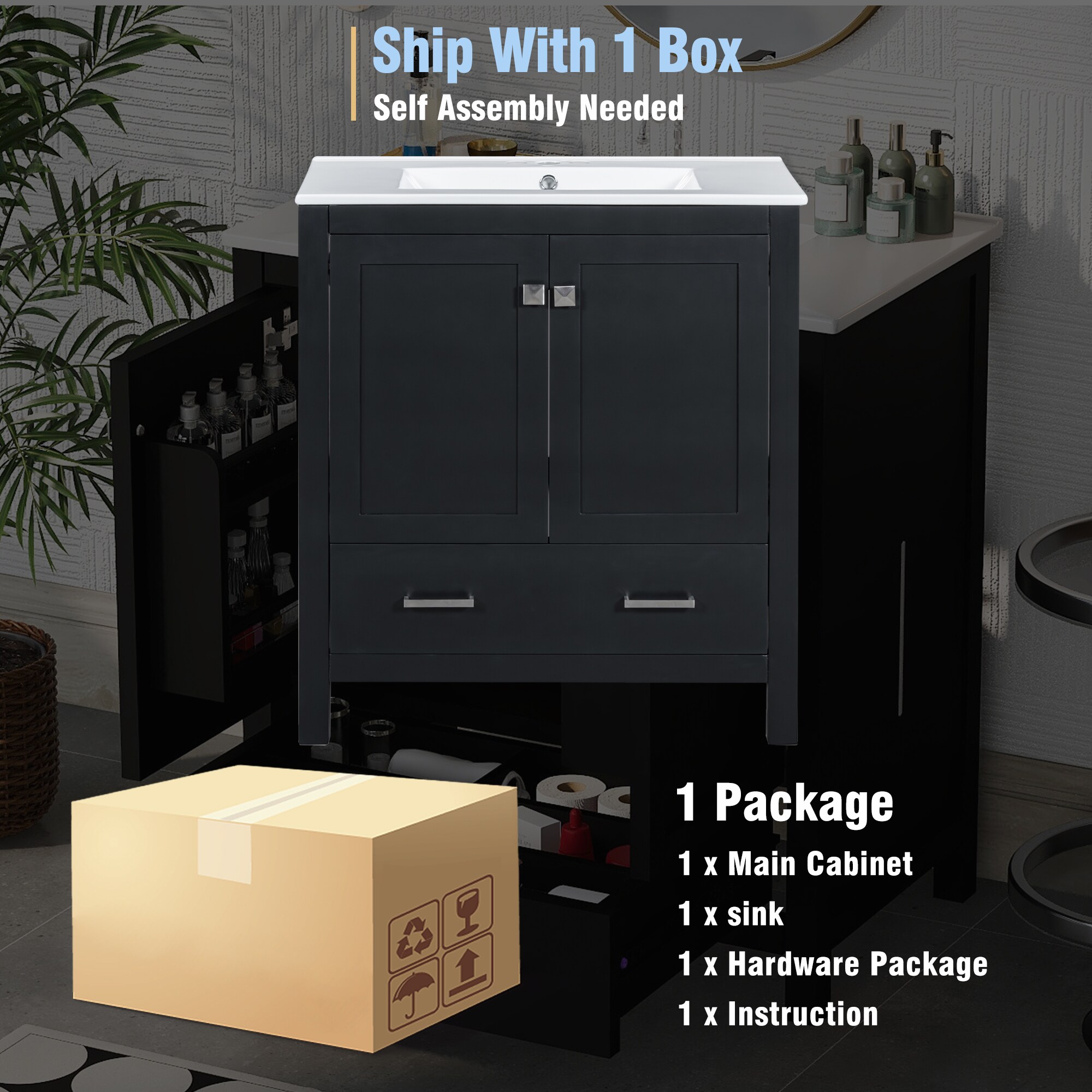 Tatayosi JJ-24043AAB Bath-Vanity-Combo - View #3