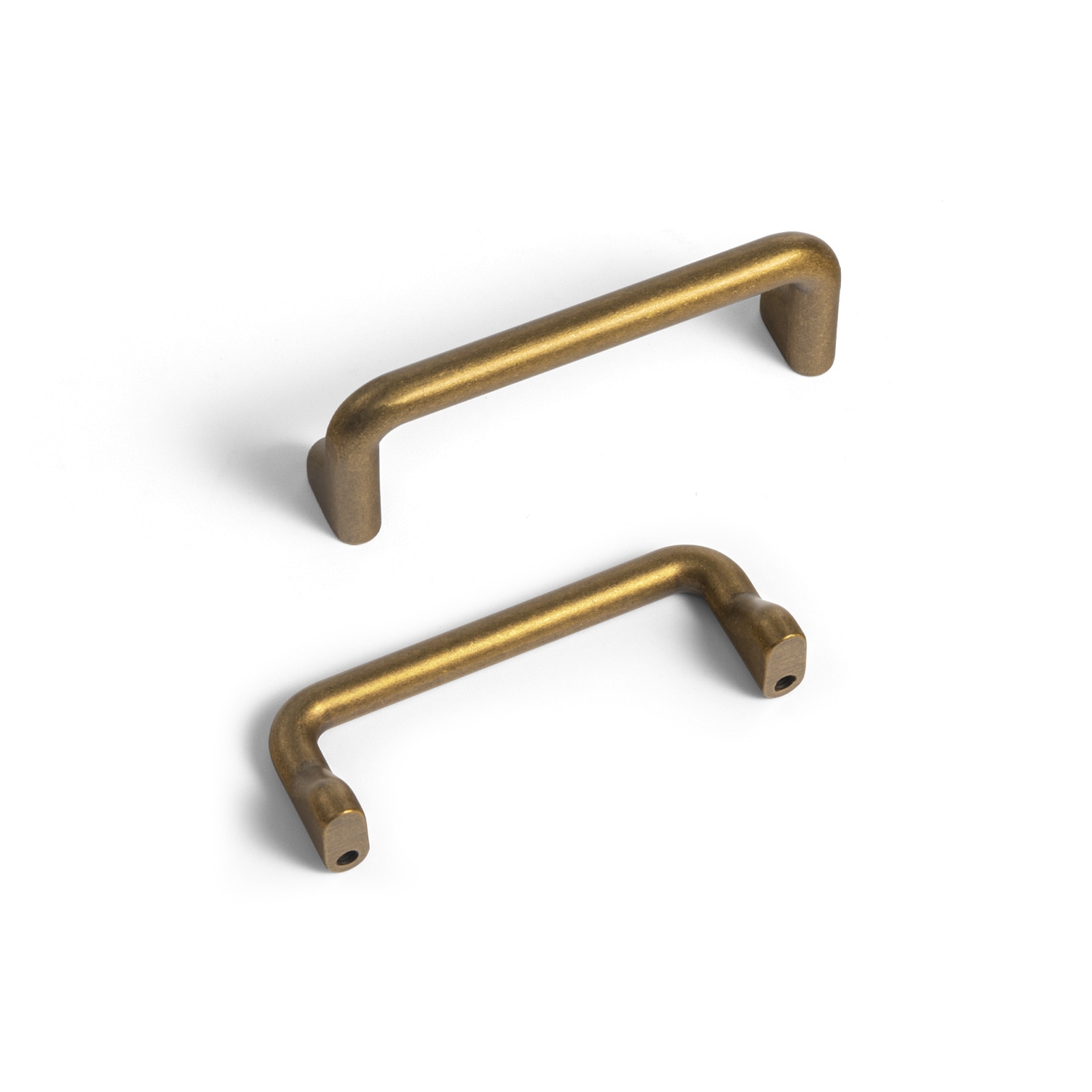 Miaokesen 2303GT-32 1-1/4-in , 32mm Center to Center Antique Brass Novelty Handle 6 -Pack