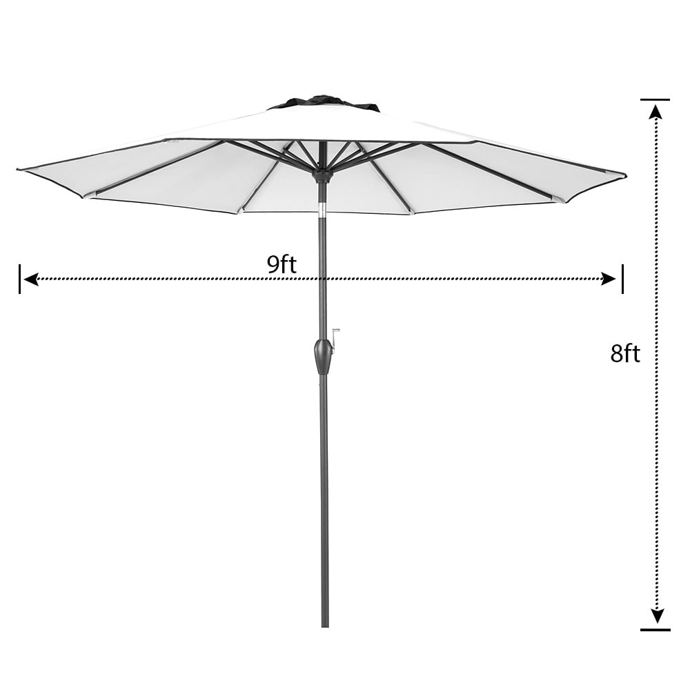 PolyTeak UMBL-9FT-NVB Umbrellas-2 - View #5