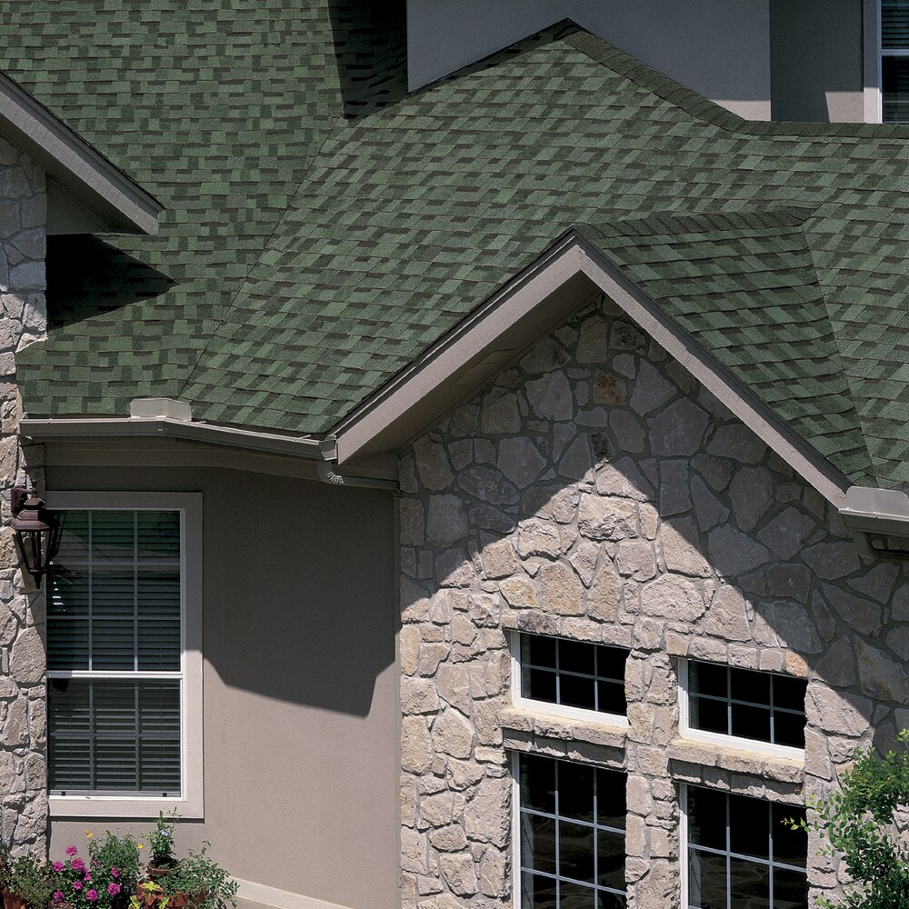 Owens Corning Duration 24.6-sq ft Chateau Green Laminated Architectural ...