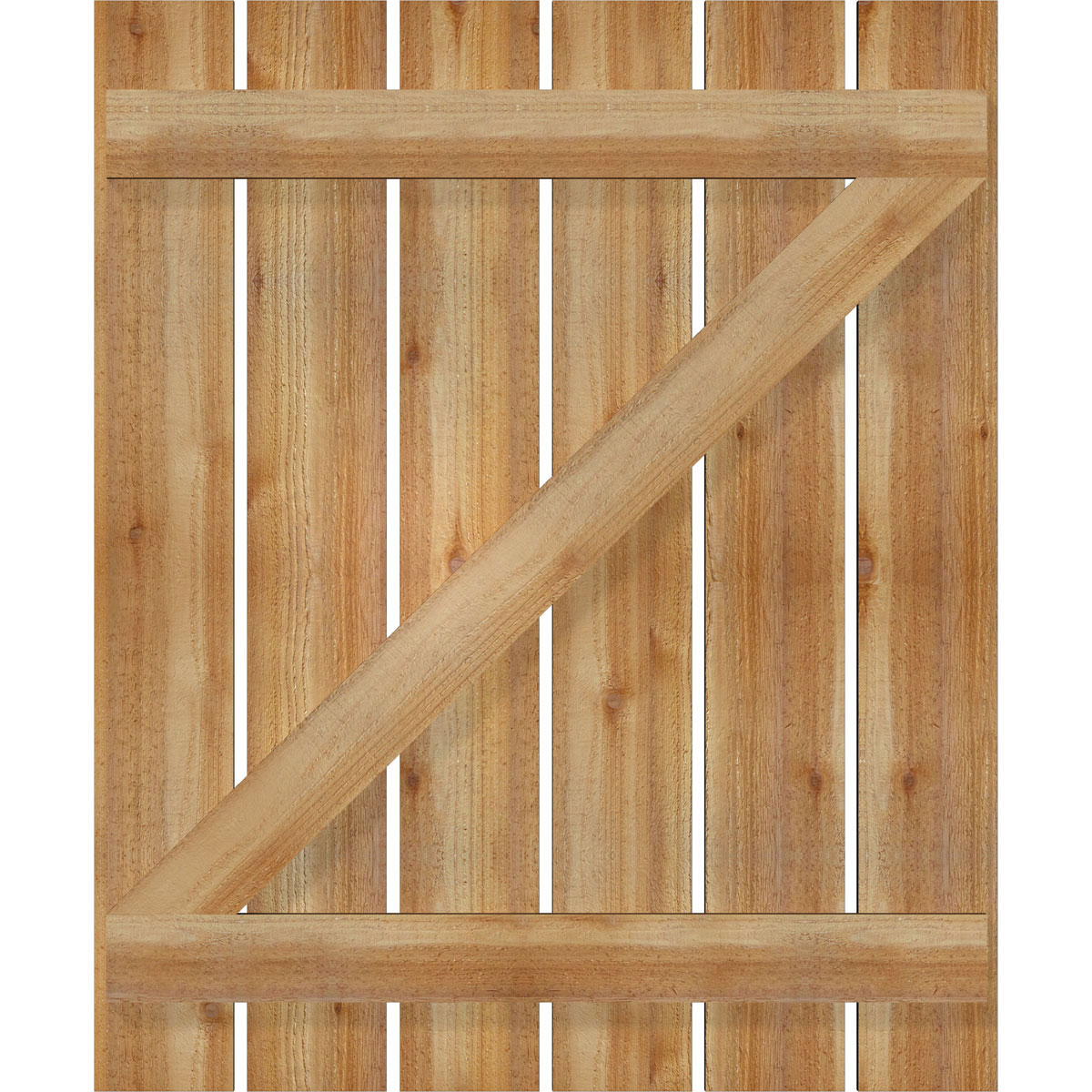 Ekena Millwork RBS06Z35X042RWR Exterior-Shutters - View #5