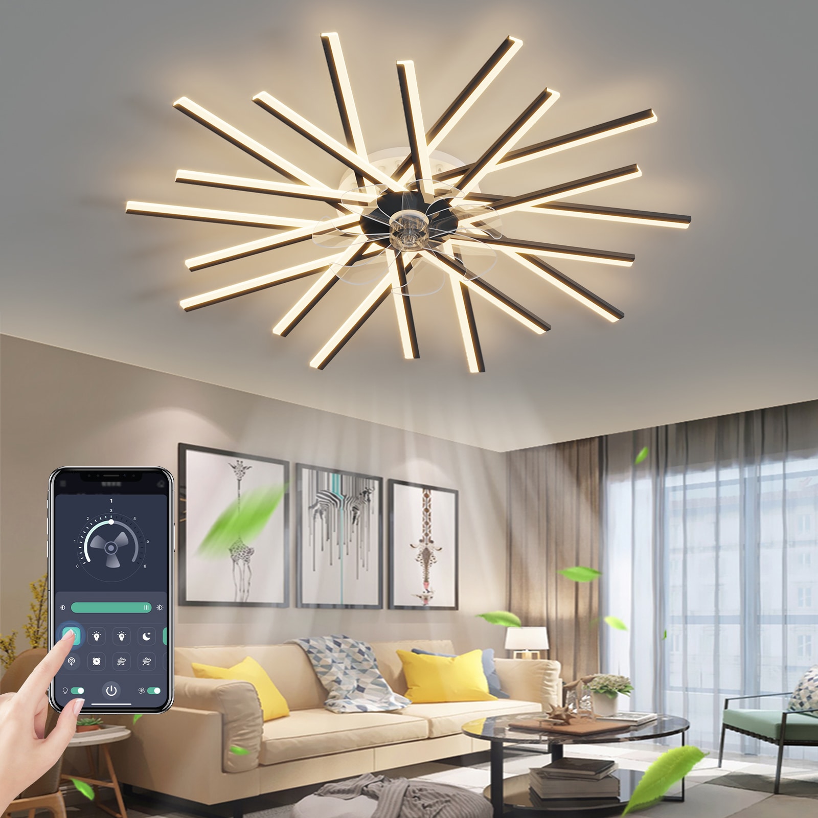 Bayfeve BFSHL-15259-CF Ceiling-Fans - View #2