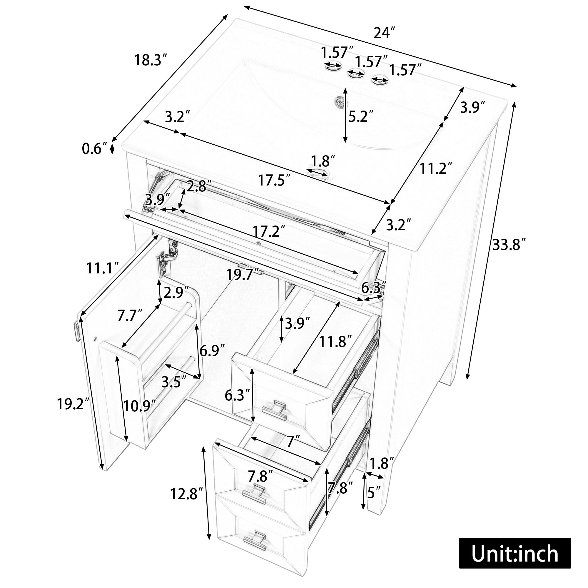 AAZJ BY-SY999606AAB-6 Bath-Vanity-Combo - View #15