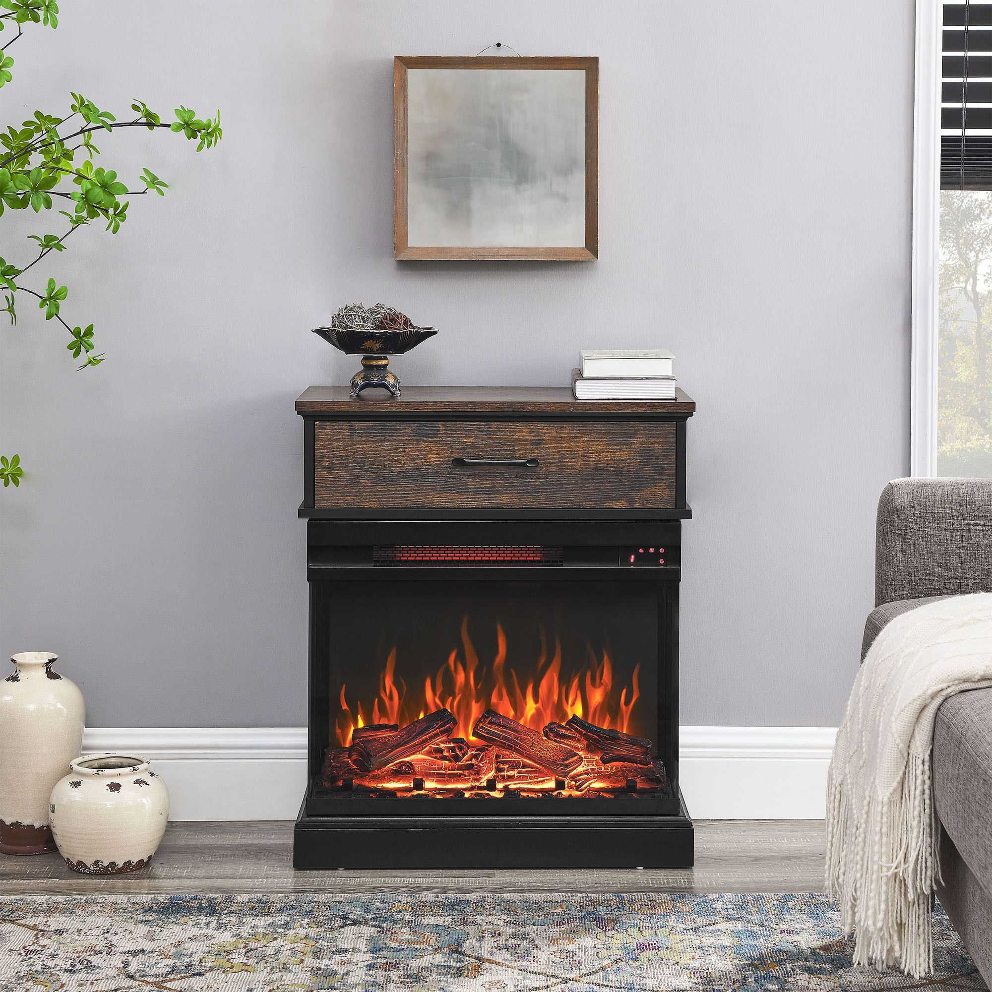Bybafun YC0700032 Electric-Fireplaces - View #4