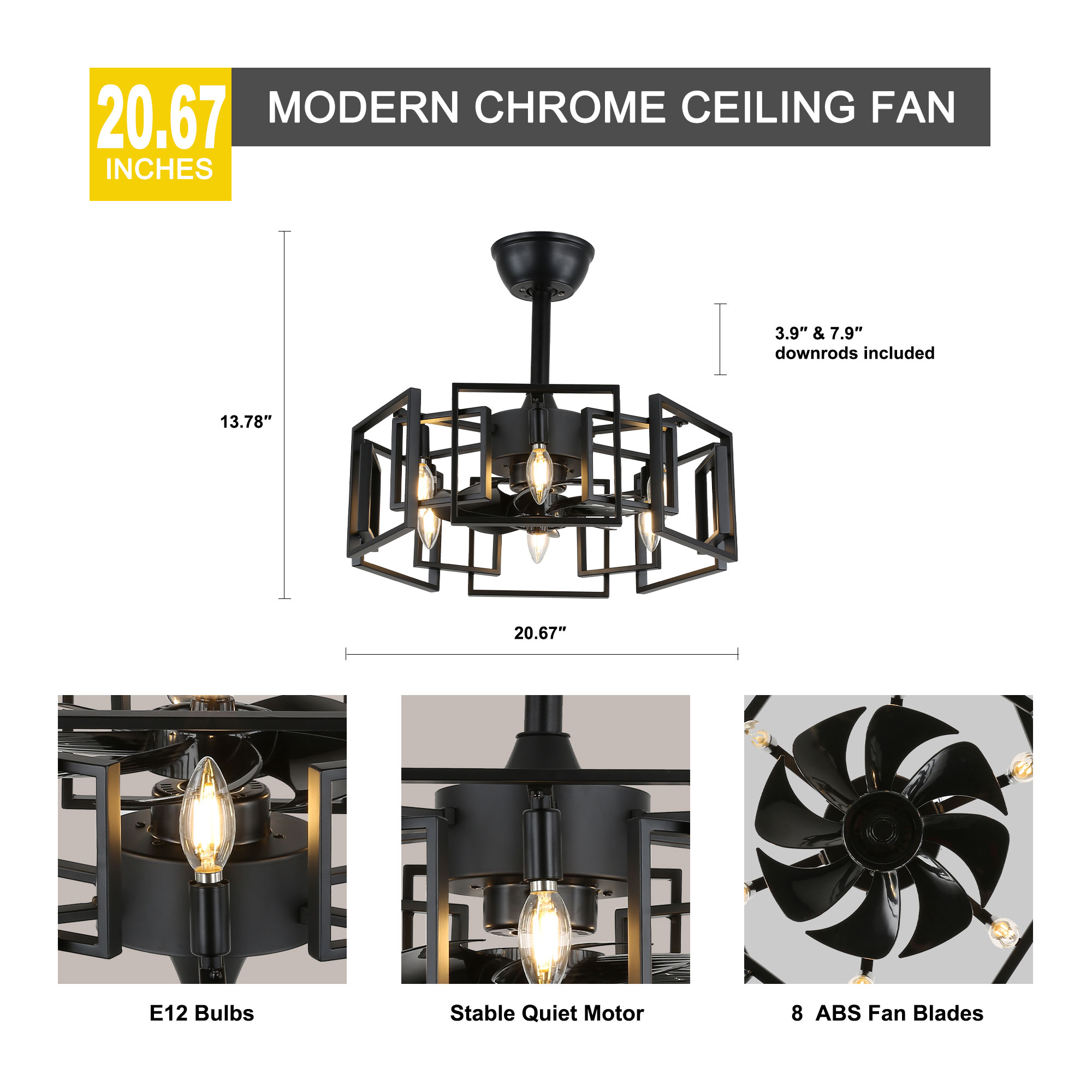 Oaks Decor DC2032 Ceiling-Fans - View #14