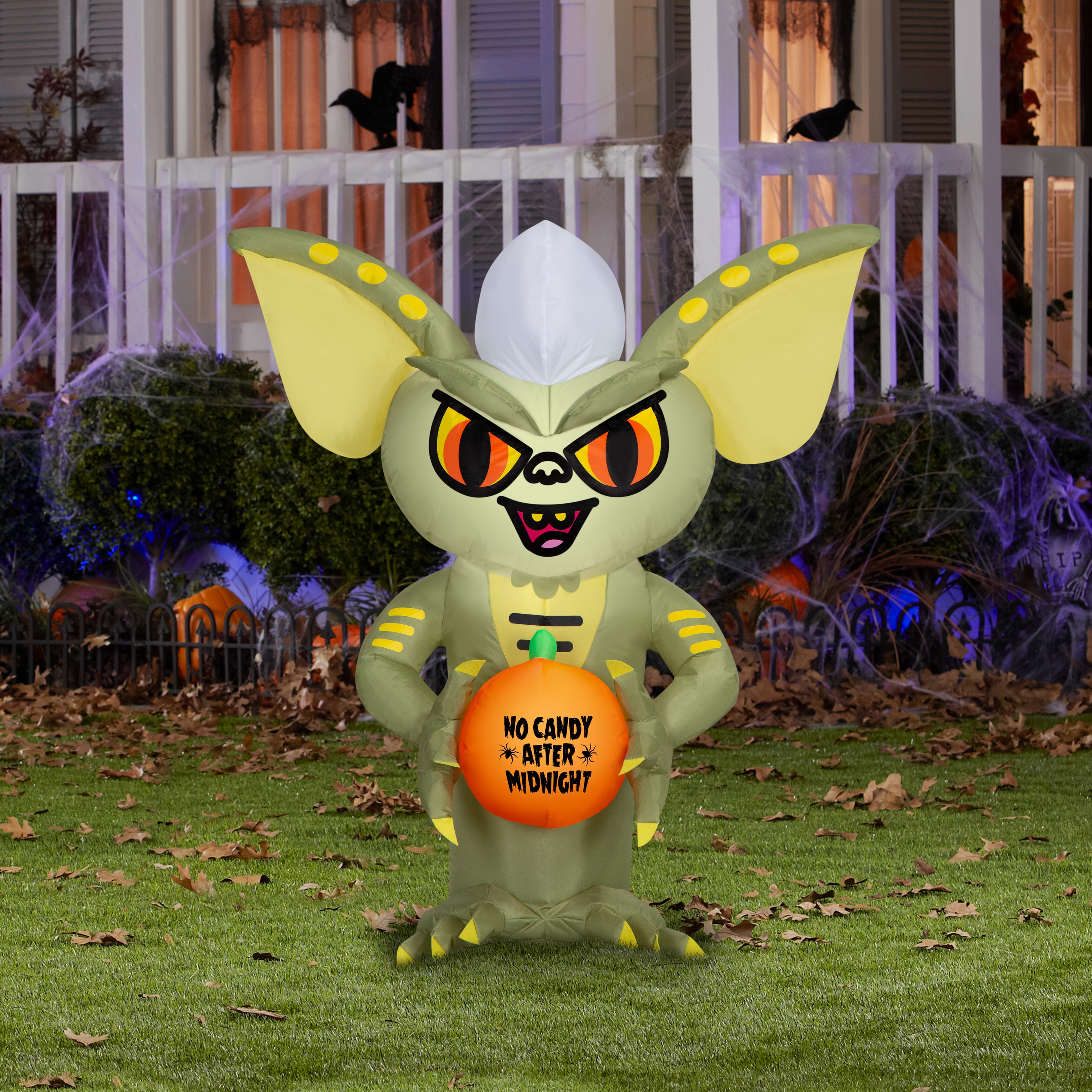 Gemmy 3.5-ft Yard stake Lighted Warner Bros. Gremlins Inflatable in the ...