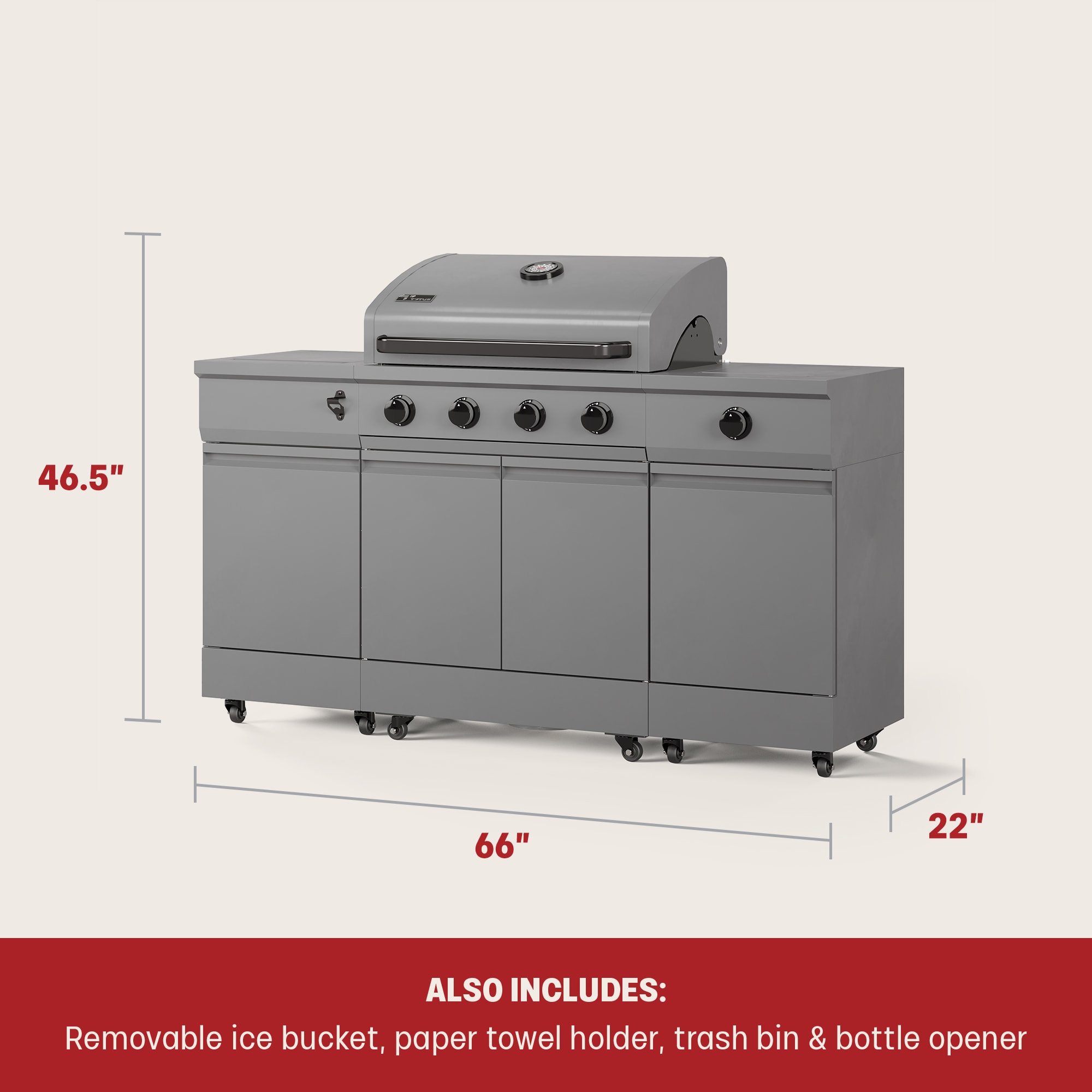 TYTUS TDT-021-0104 Gas-Grill - View #13