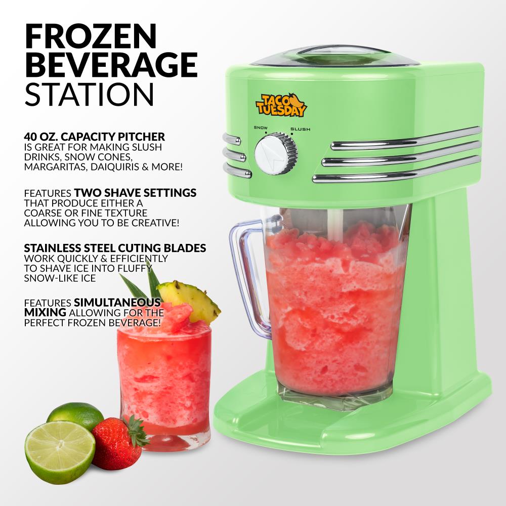 Margarita Slushy Machine Maker Beverage Frozen Drinks Bar Ice Shaver Snow  Cones