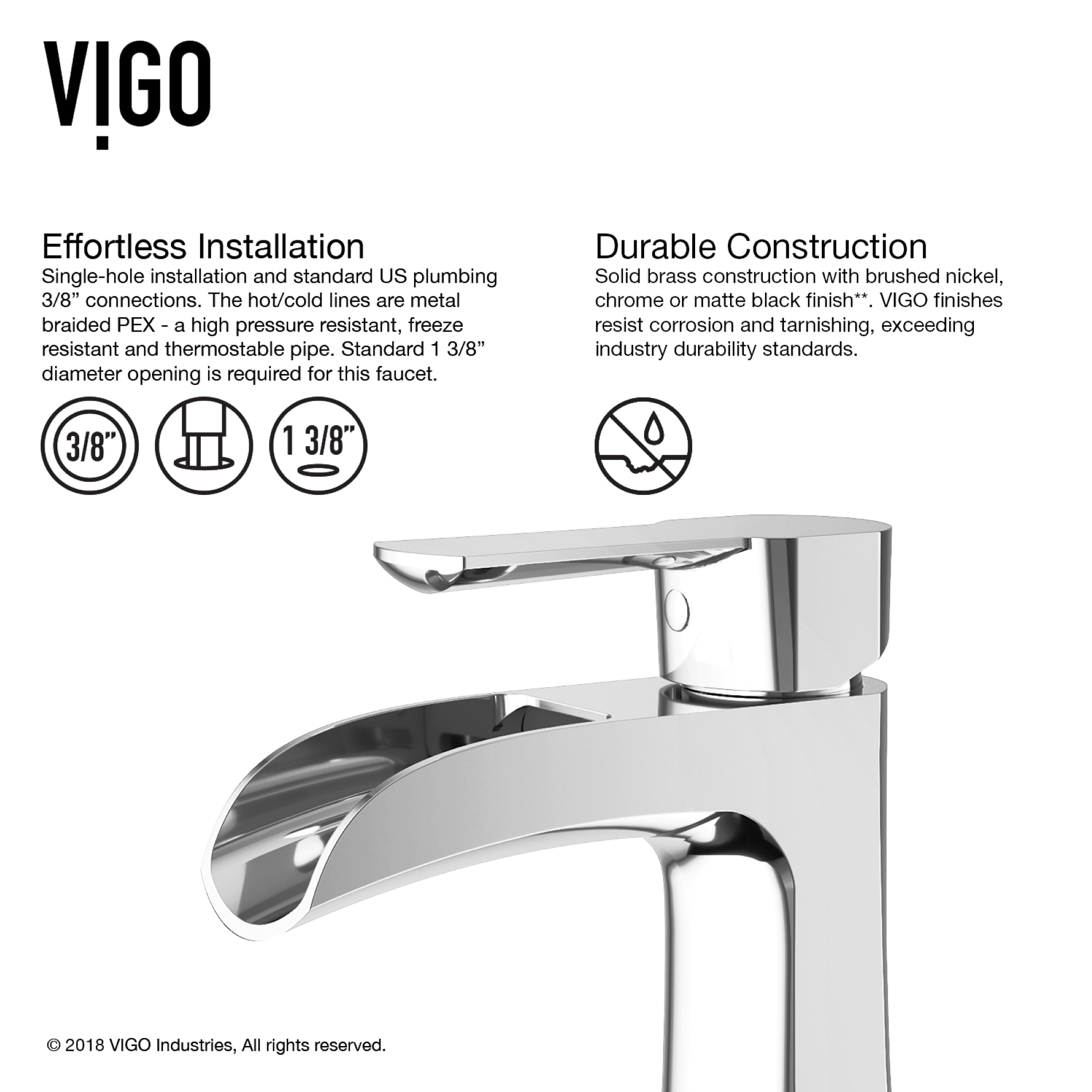VIGO VG01041CH Lavatory-Faucets - View #5