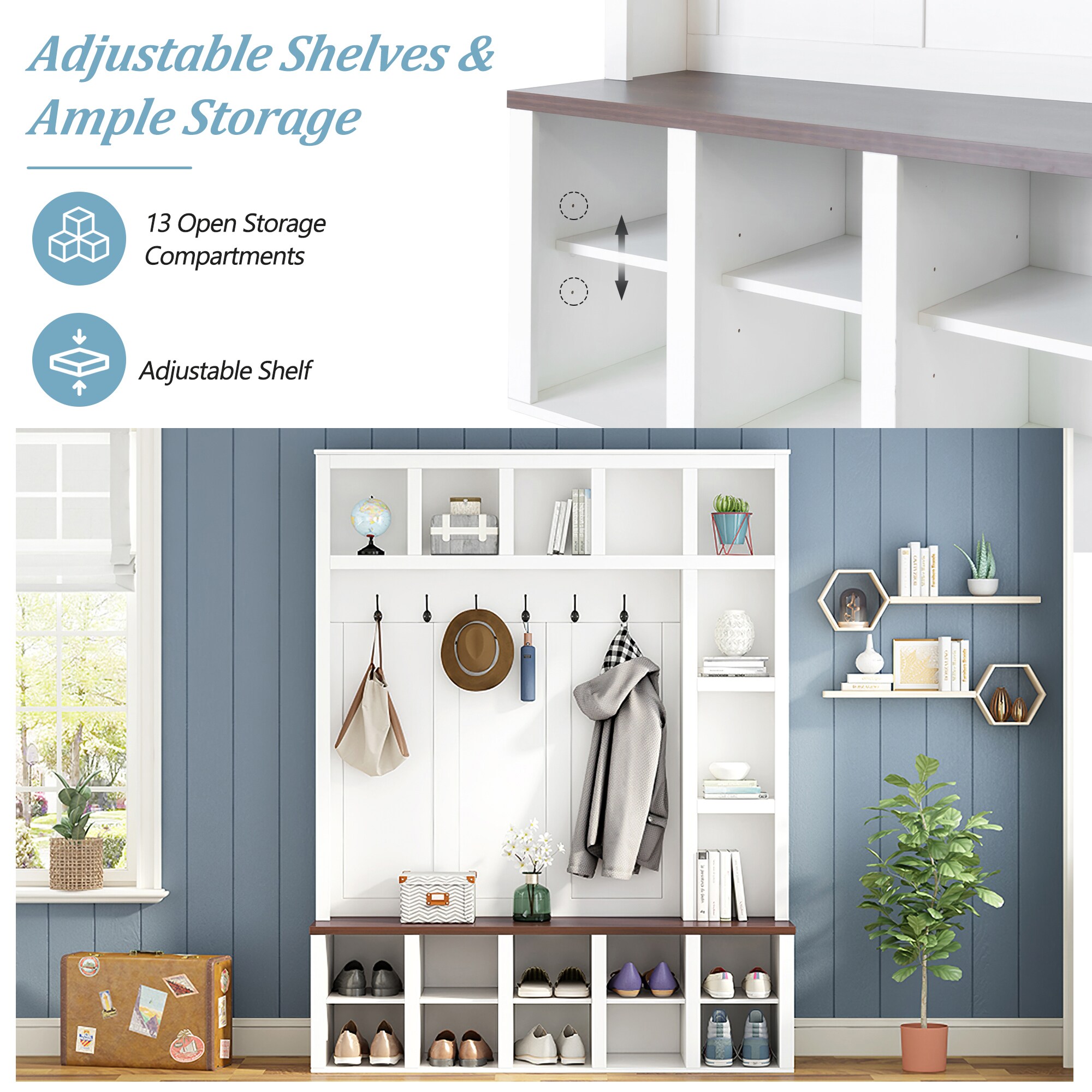 Bybafun YA2500136 Hall-Trees - View #8