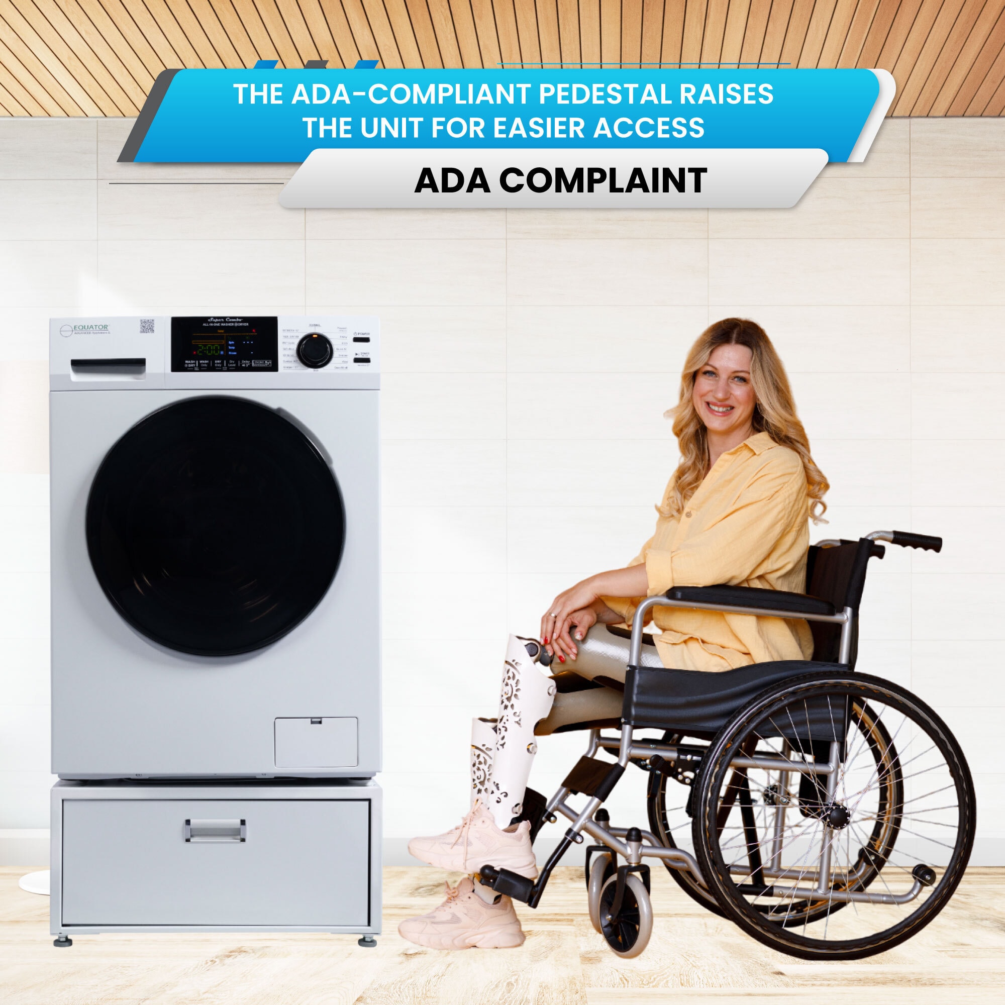 Equator Advanced Appliances EZ 4600 W + PDL 4455 Combination-Washers-Dryers - View #11