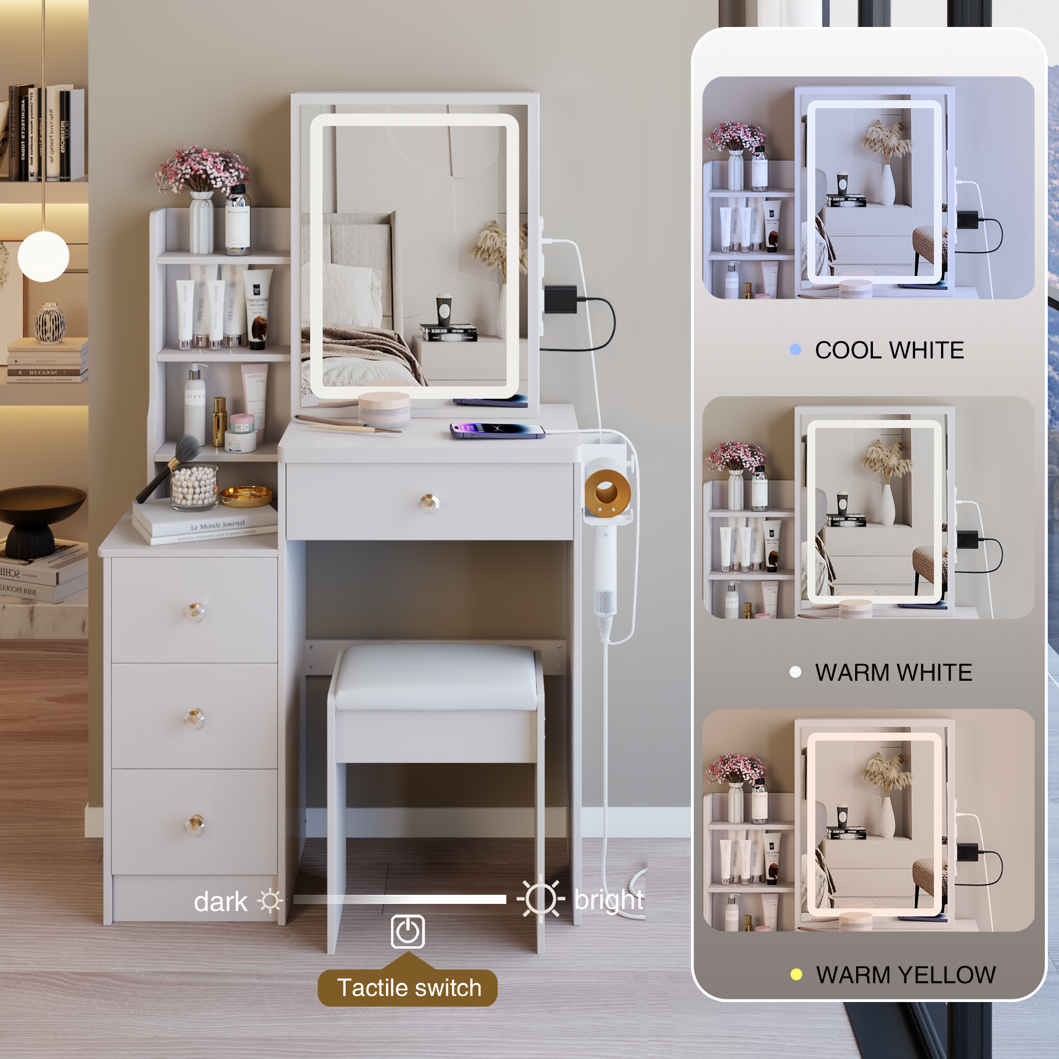 Boho Havens DW3258P287970 Bedroom-Vanities - View #5