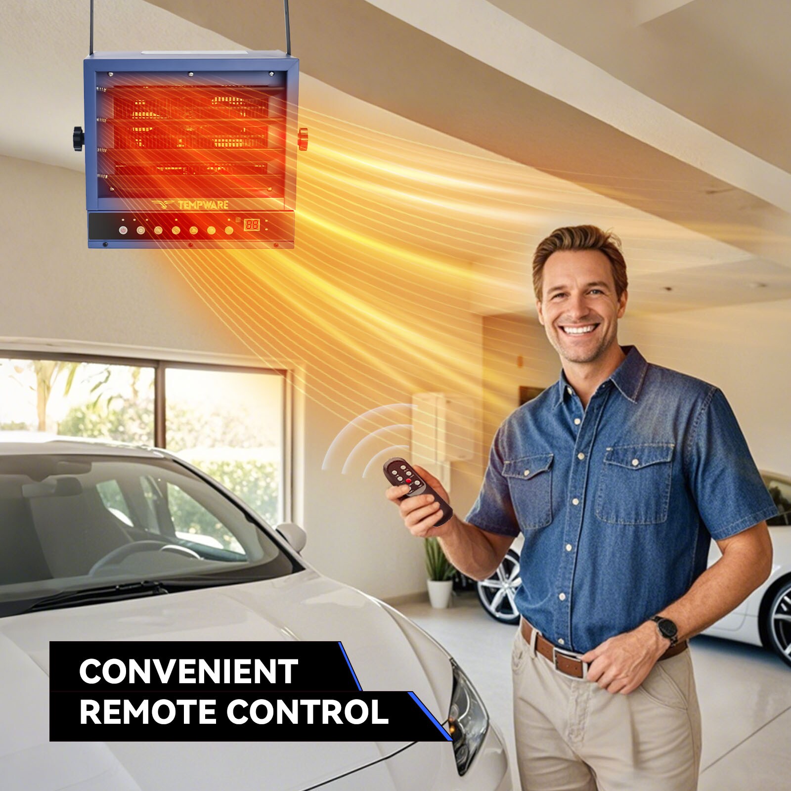 TEMPWARE TW7500ER Electric-Garage-Heaters - View #4
