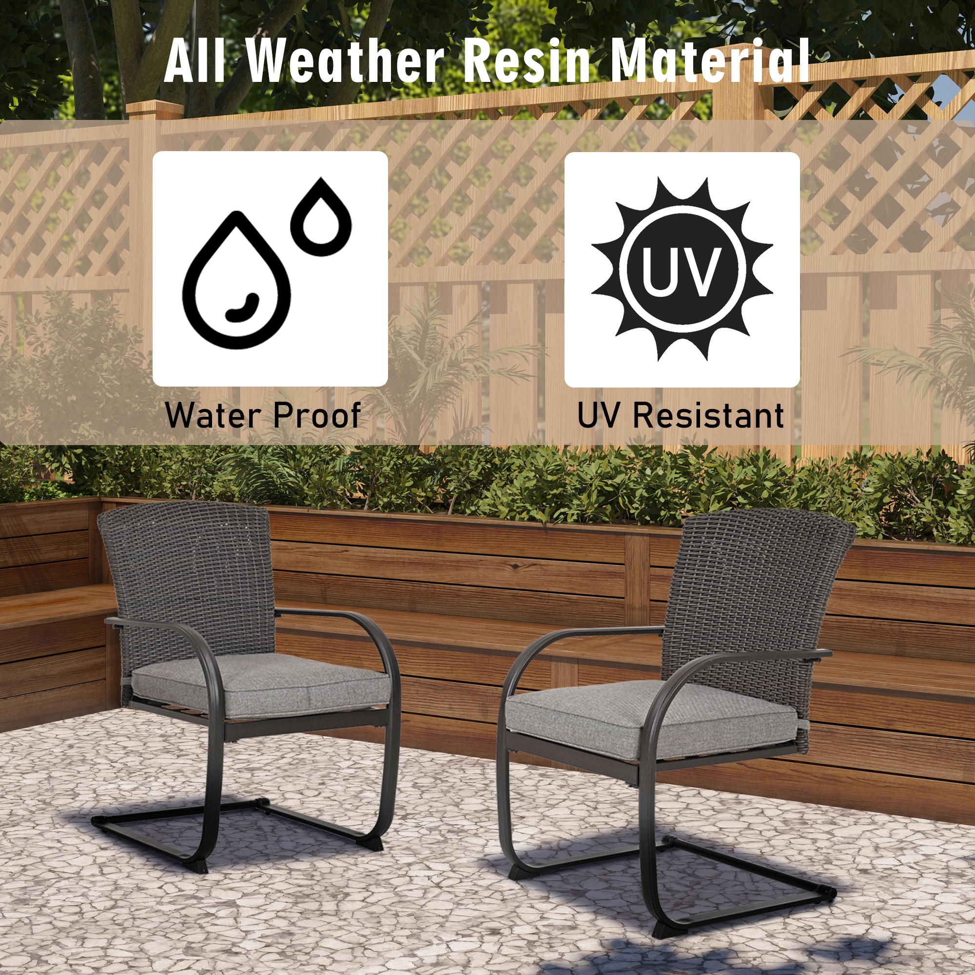 CASAINC ZY-41-1 Patio-Chairs - View #3