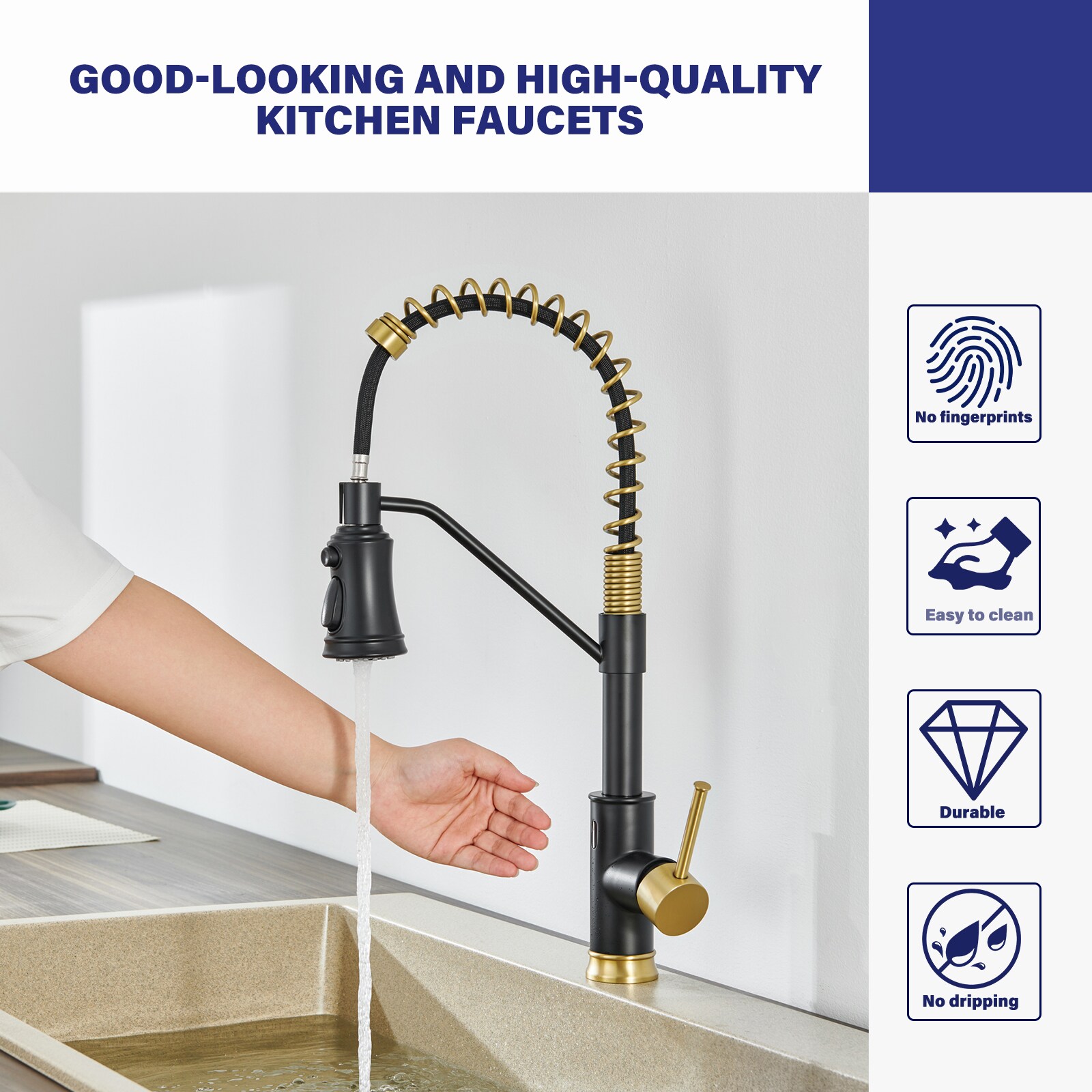 Flynama FL2276A Kitchen-Faucets - View #9