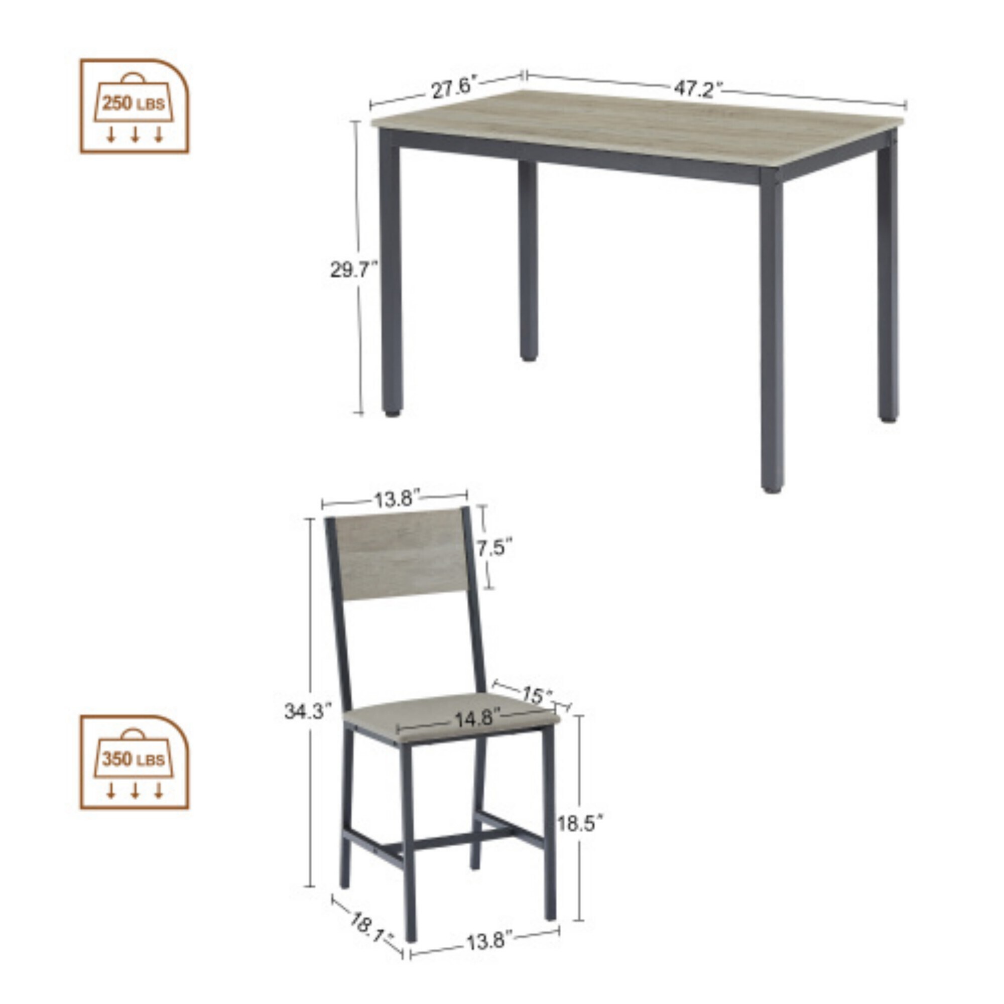 Miki Shinly JHX-7790-09QI Dining-Tables - View #7