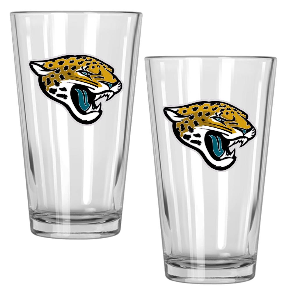 GREAT AMERICAN Jacksonville Jaguars 15-fl oz Glass Multi Colored-Pint ...