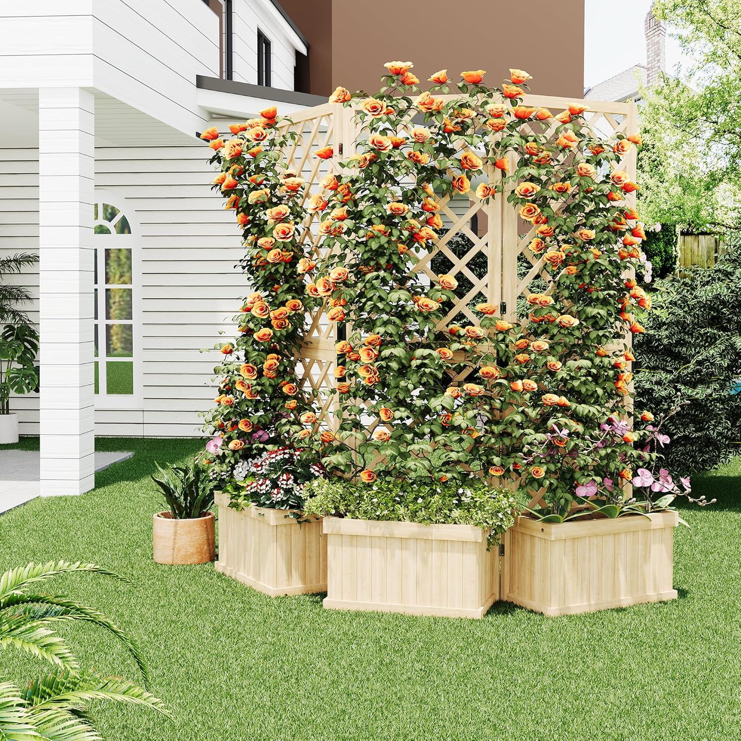 Qeetex LMY-PPG-33D643KG Outdoor-Privacy-Screen - View #6