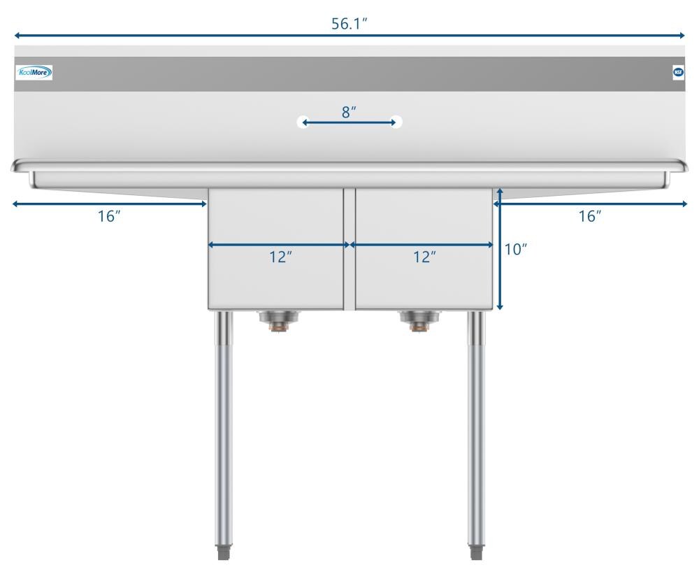 KoolMore CS212-162 Laundry-Tubs-Utility-Sinks - View #4