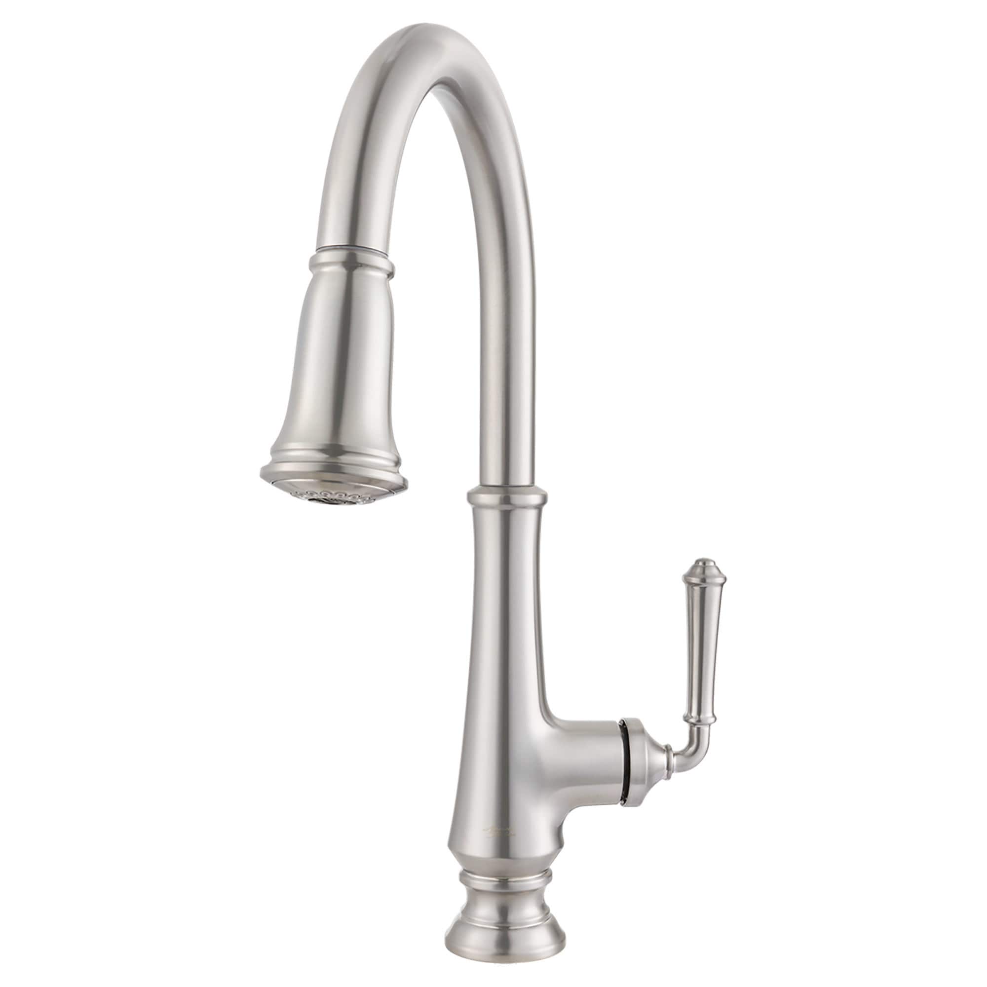 American Standard 4279300.075 Delancey Stainless Steel Single Handle Deck-mount Pull-down Kitchen Faucet