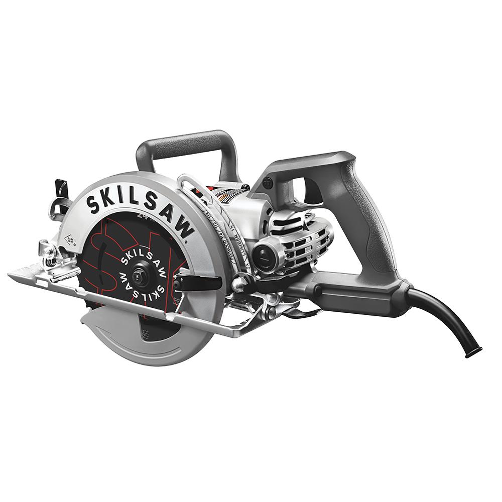SKIL 15-Amp 7-1/4-in Worm Drive Corded Circular Saw in the Circular Saws  department at