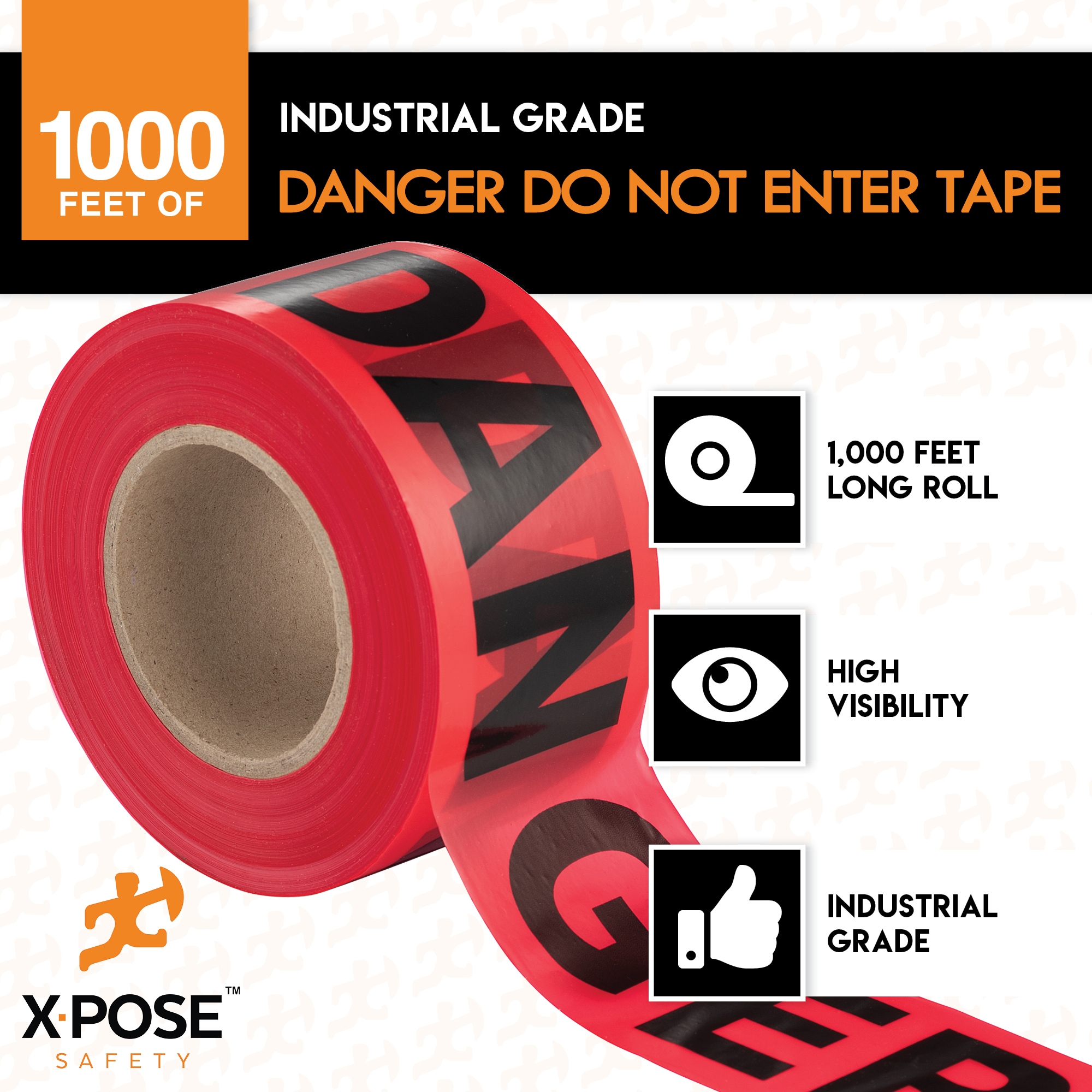 XPOSE SAFETY PDPT-2-X-S Safety-Tape - View #2