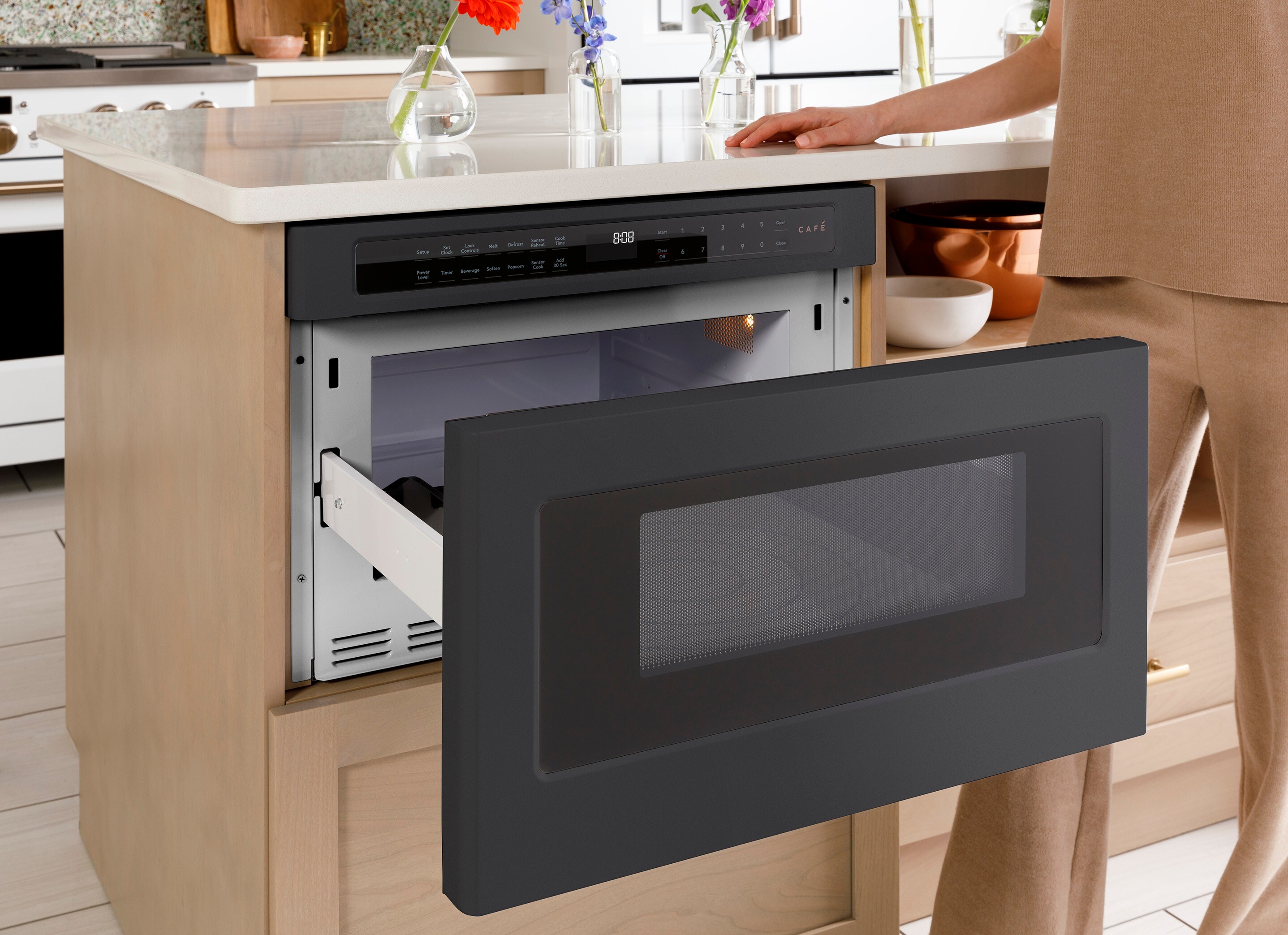 Café™ Built-In Microwave Drawer Oven - CWL112P3RD5 - Cafe Appliances