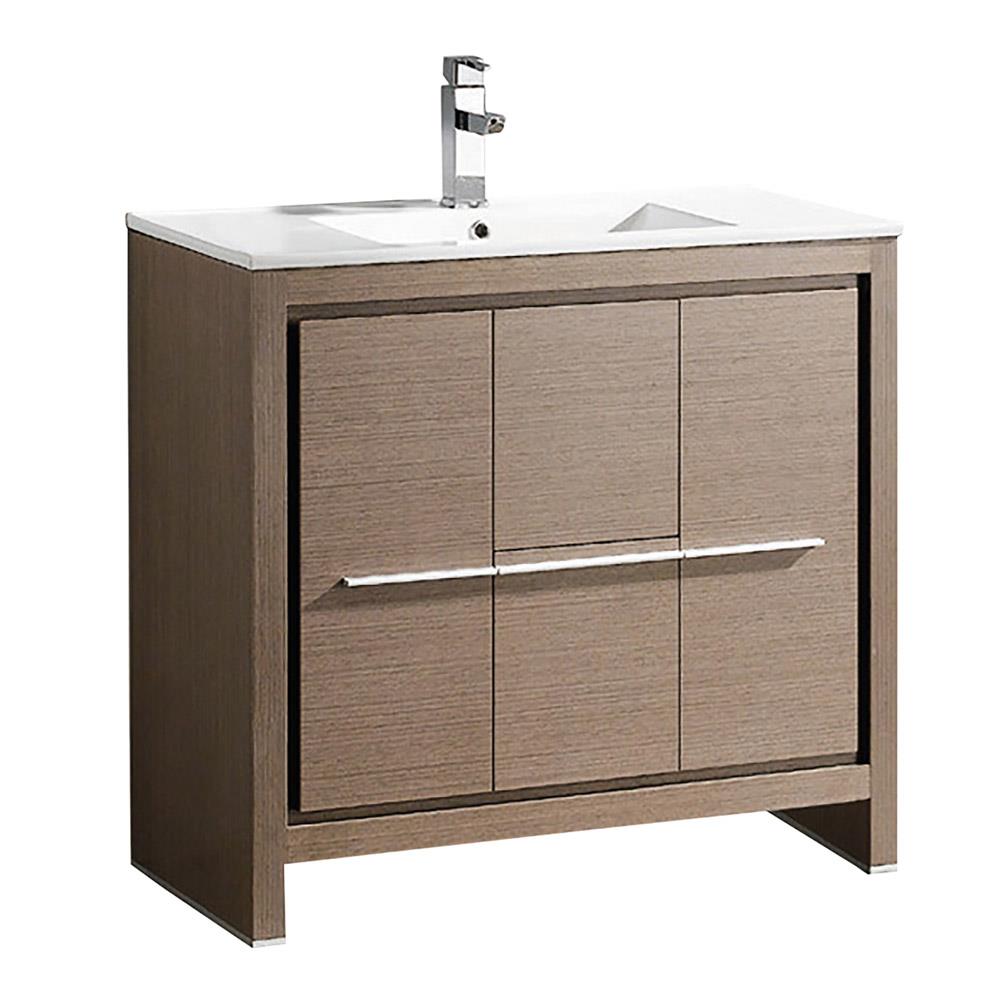 Fresca FCB8136GO-I Bath-Vanity-Combo - View #2