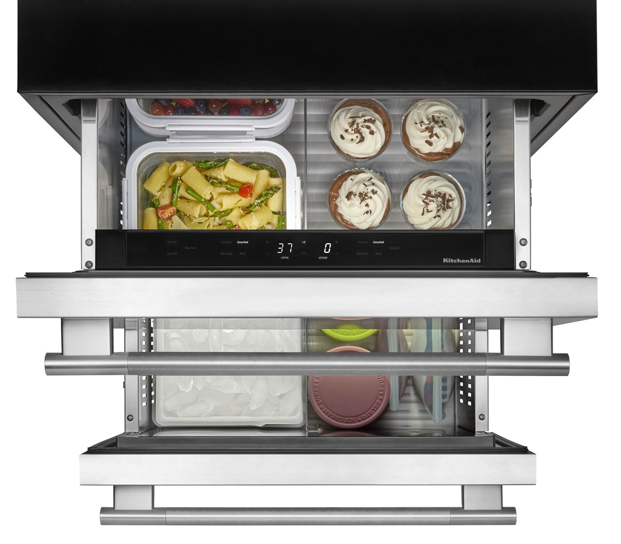 KitchenAid KUCT524SSB Drawer-Refrigerators - View #2