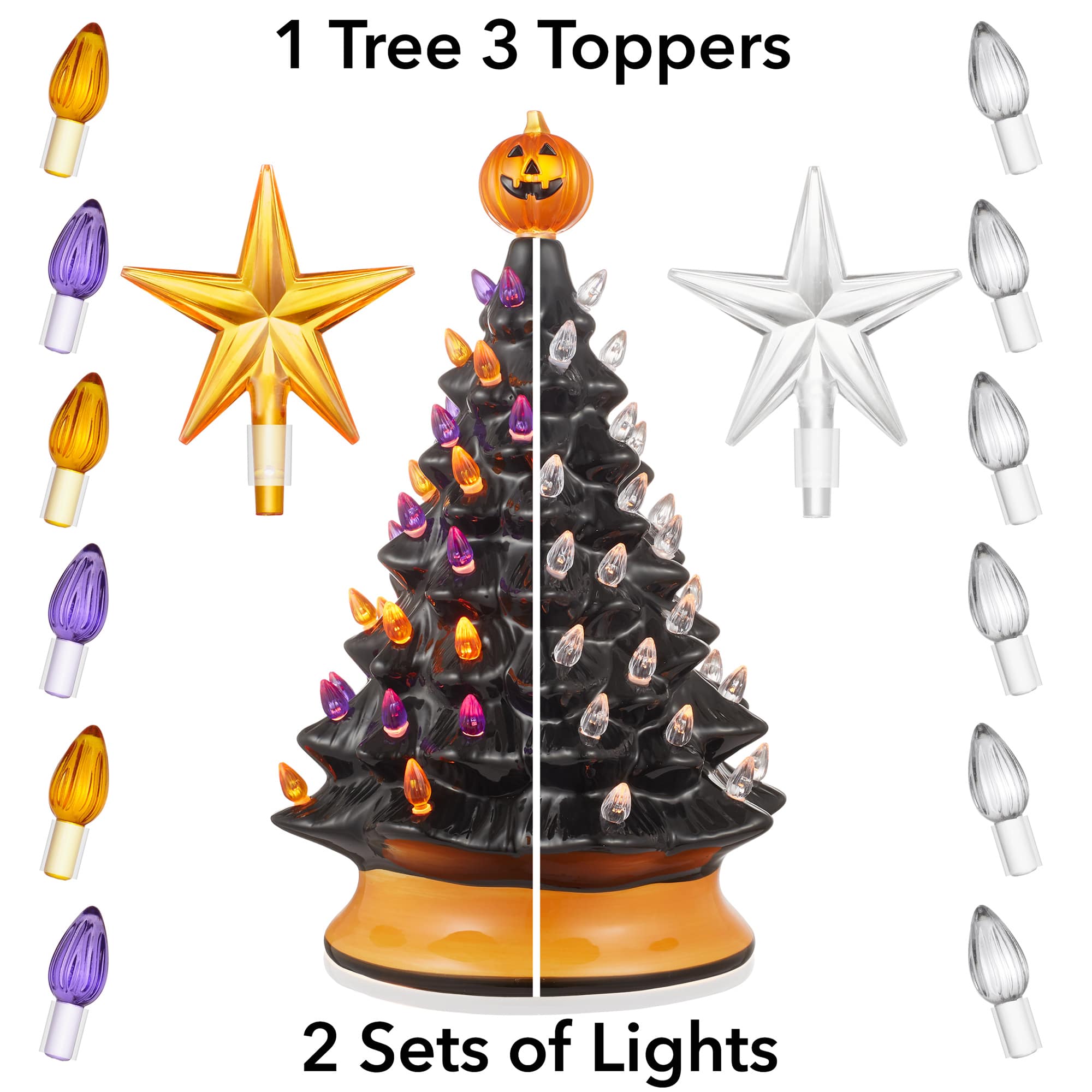 Casafield SZN-TR-931-BLK Artificial-Christmas-Trees - View #2