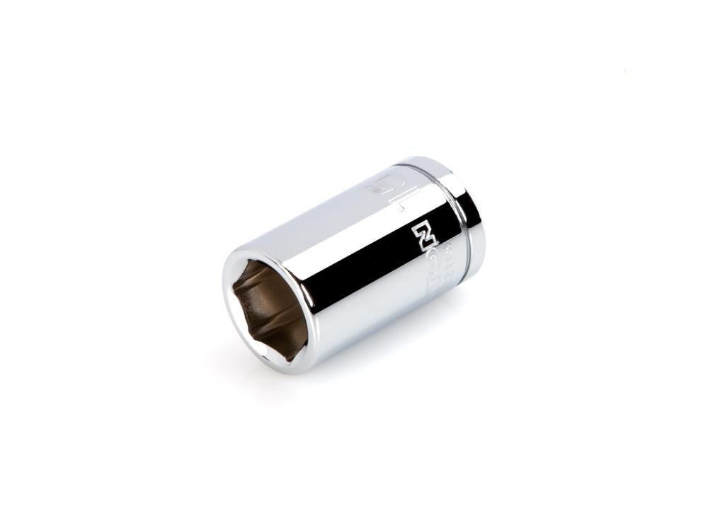 TEKTON SHD22115 1/2-in Drive Metric 15mm Shallow Socket