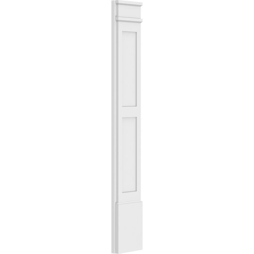 Ekena Millwork PILP09X060DFP02-2 Entry-Door-Casing-Accents - View #4
