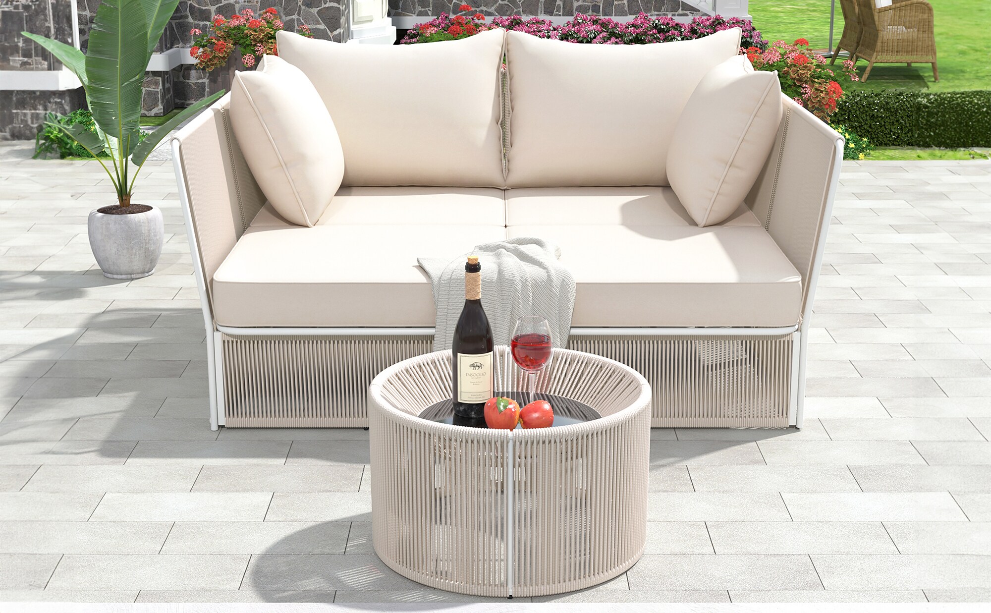 Forclover ALTR-02BE Patio-Conversation-Sets - View #2