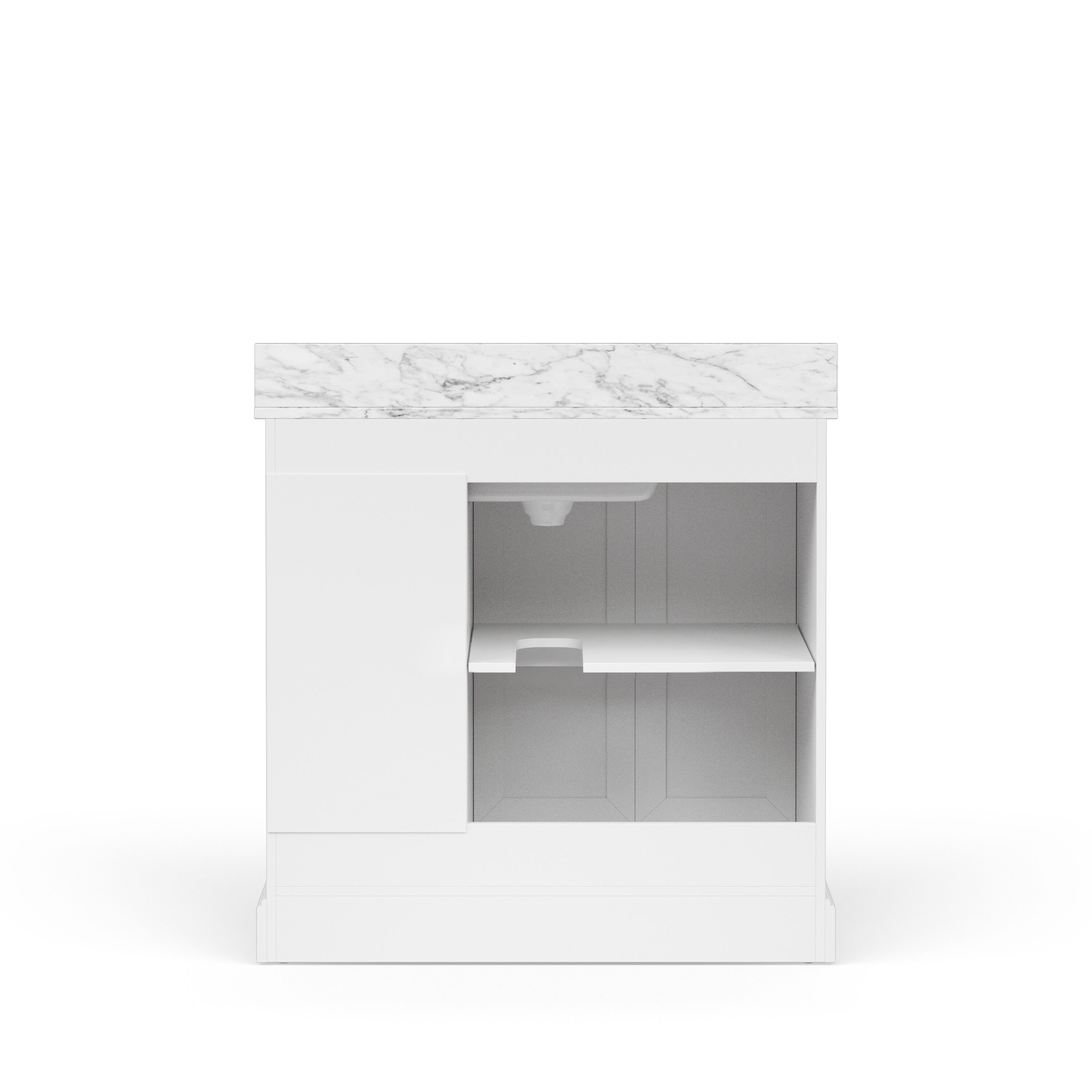 allen + roth LWS36TSVW Bath-Vanity-Combo - View #12
