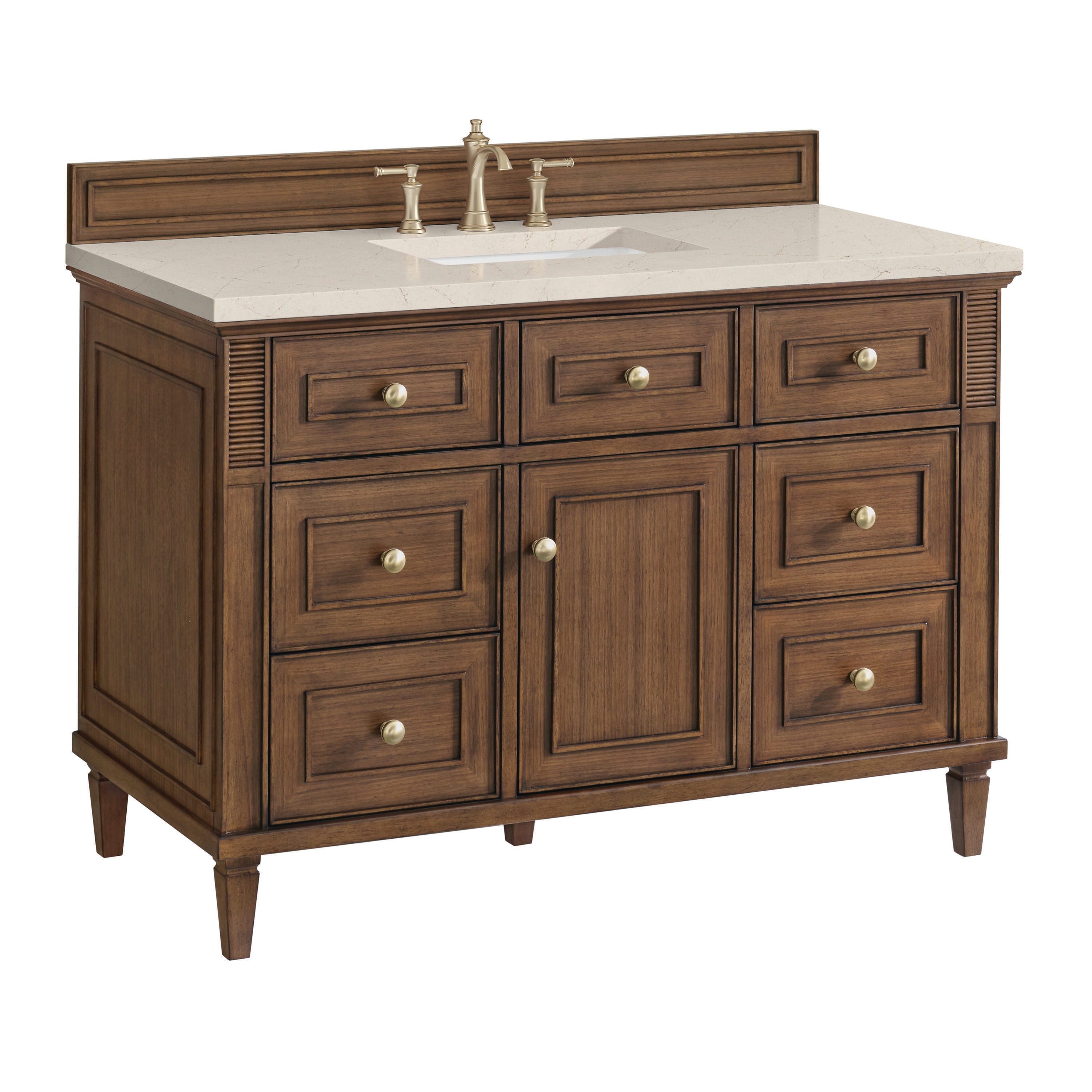 James Martin Vanities 424-V48-WLT-3EMR Bath-Vanity-Combo - View #6