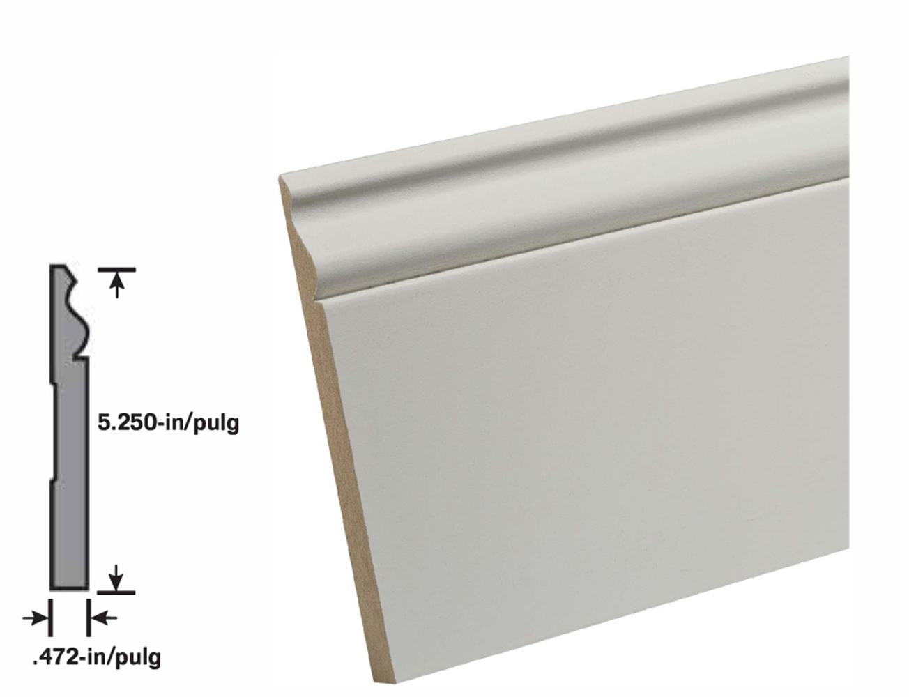 RELIABILT L04610512FBDL Baseboard-Moulding - View #7