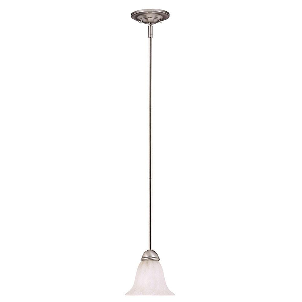  20079177 Shandy Pewter Traditional Textured Glass Bowl Mini Hanging Pendant Light