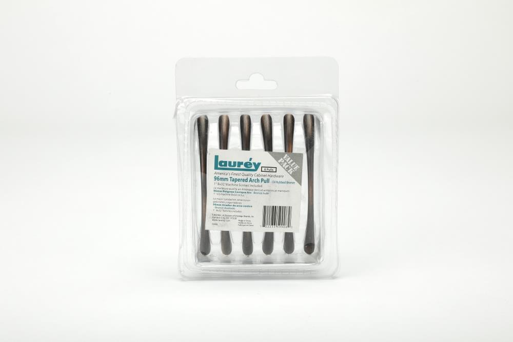 Laurey 59908 Danica 3-3/4-in , 96mm Center to Center Oil Rubbed Bronze Arch Handle 6 -Pack