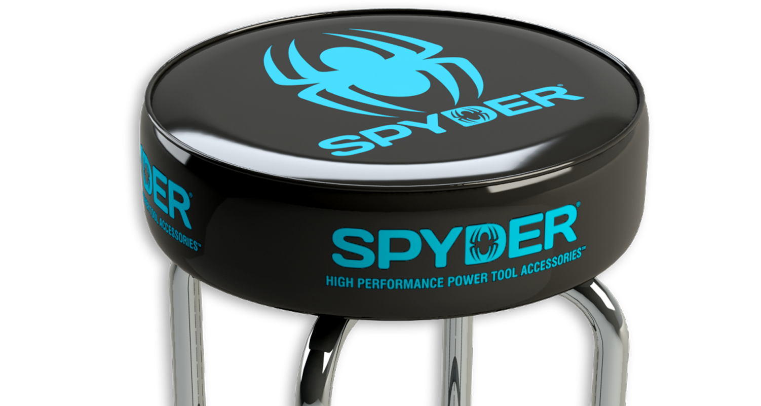 Spyder 30-in x 14-in Work Seat at