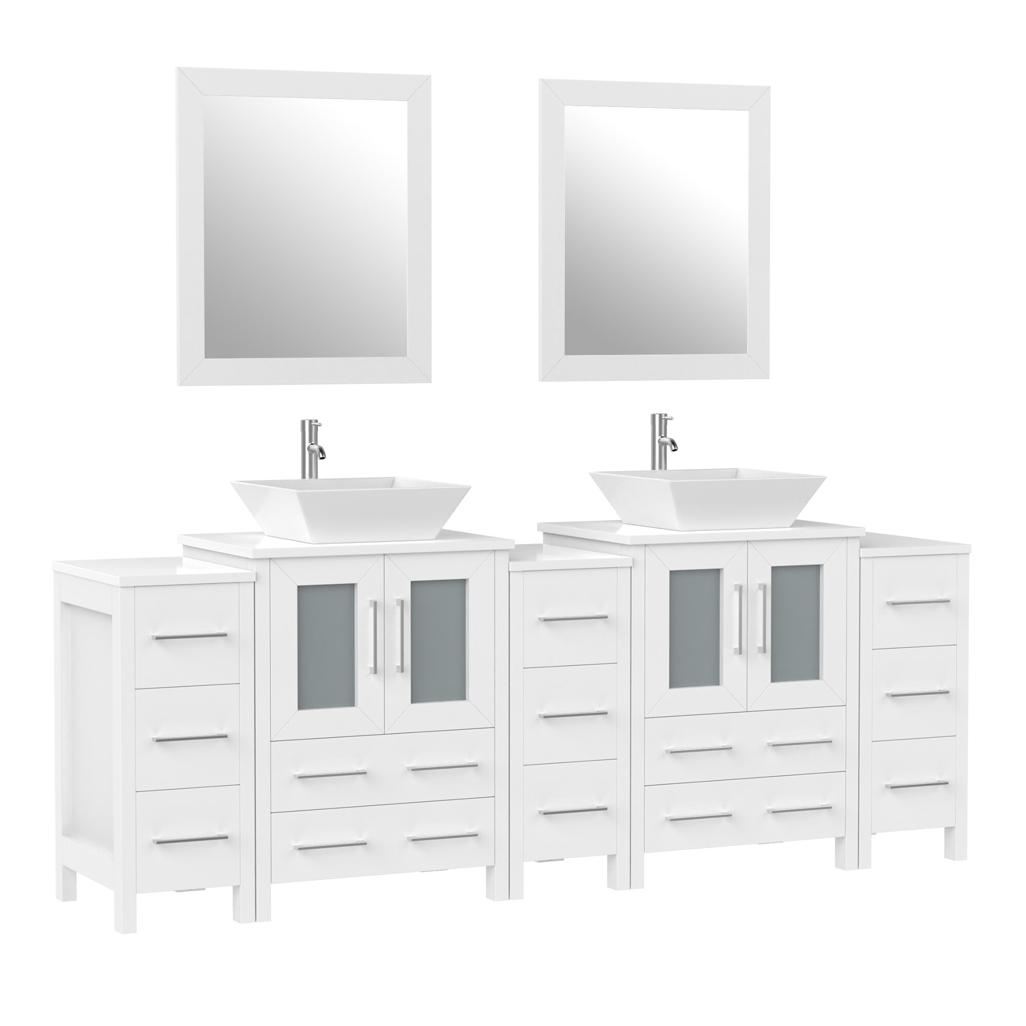 Vanity Art VA3124-84W Bath-Vanity-Combo - View #5