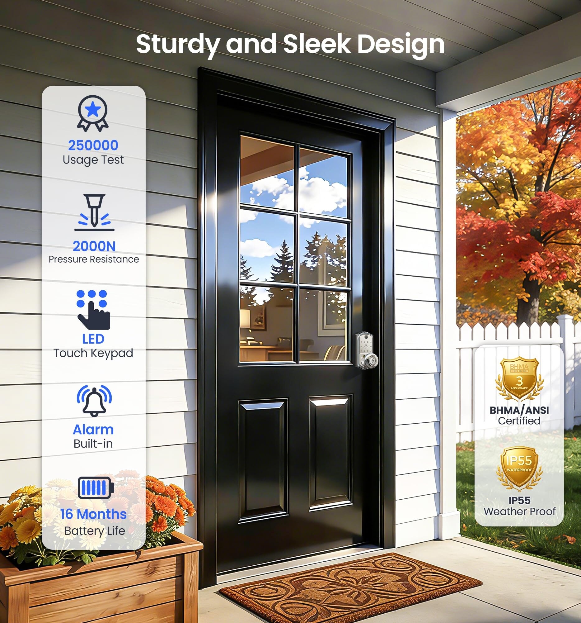 Etokfoks LETYZJ5SB Electronic-Door-Locks - View #5