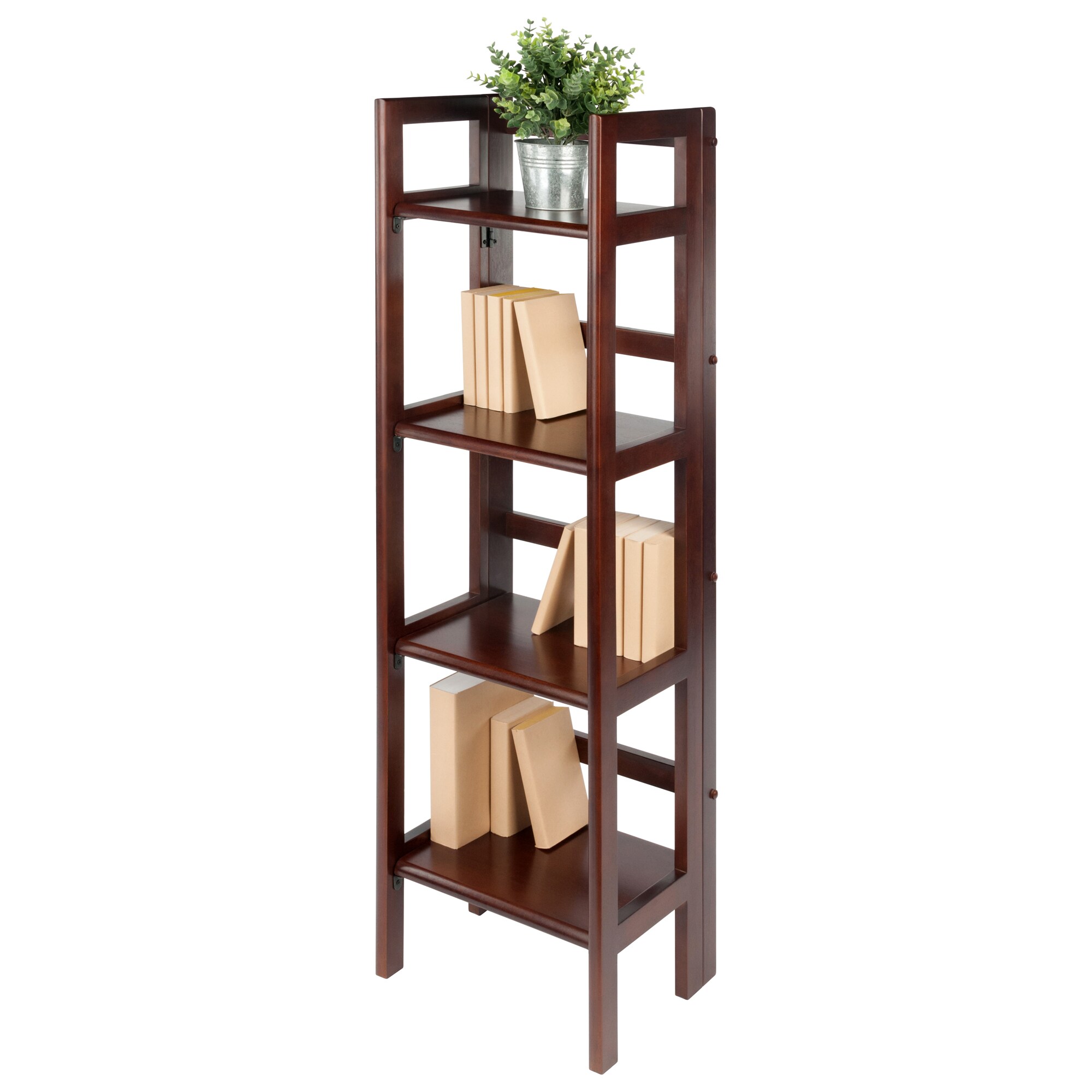 Flora Bunda 13 3-Tier Foldable Shelf in Brown | Michaels