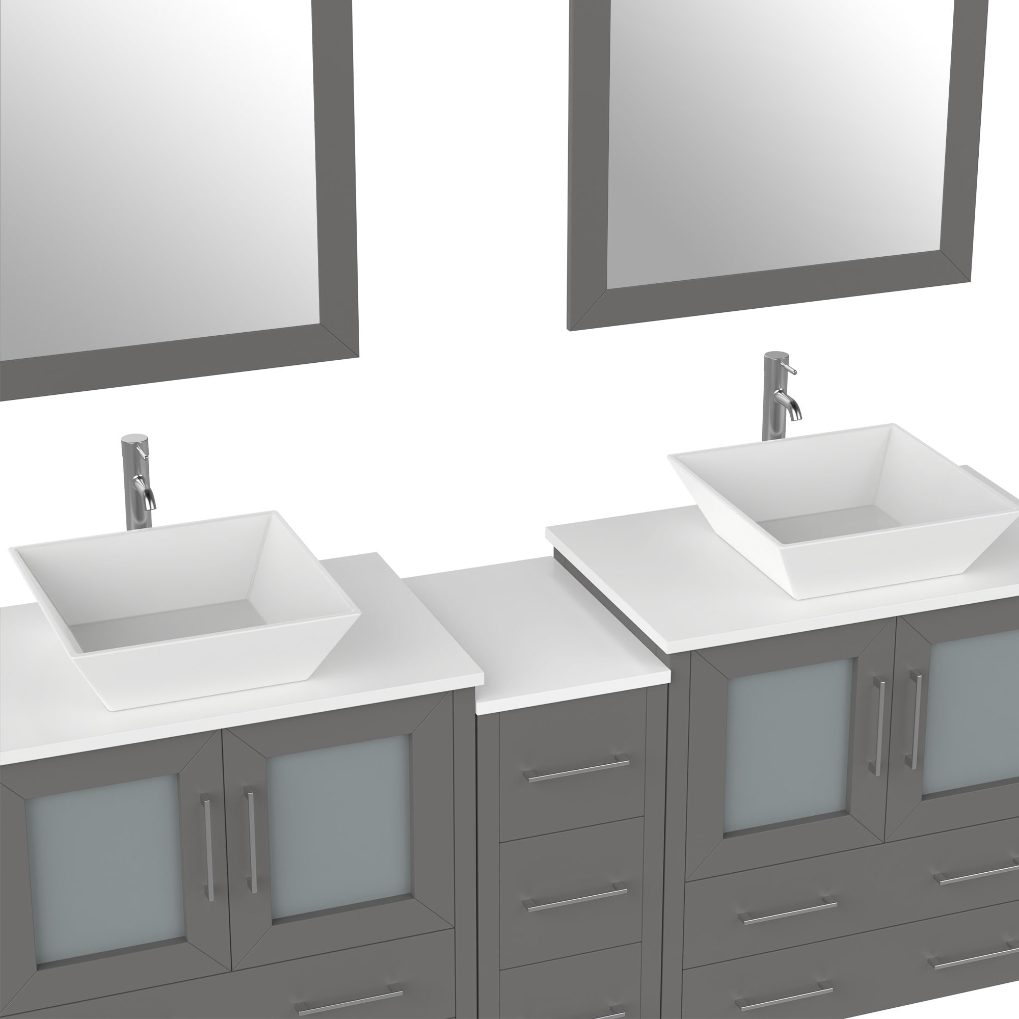 Vanity Art VA3130-96G Bath-Vanity-Combo - View #7