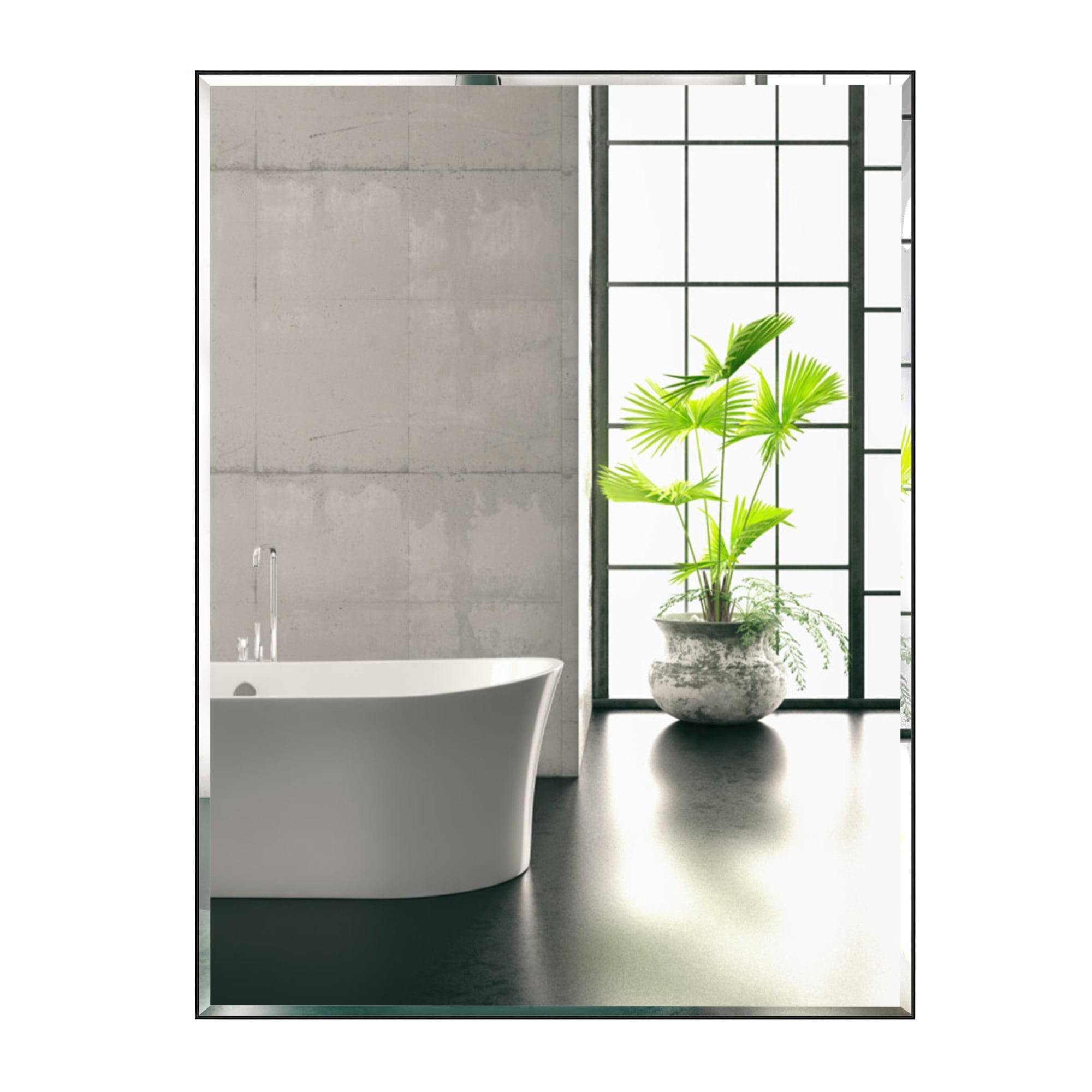 GETLEDEL MR-4615BK Framed-Bath-Mirrors - View #9
